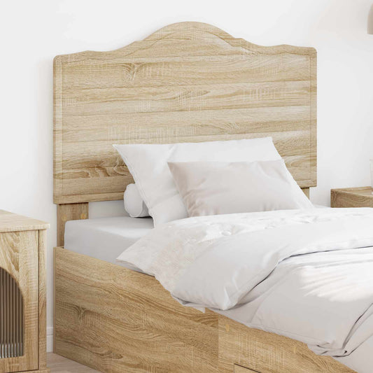 Hoofdbord Sonoma Eiken Bewerkt hout is nu te koop bij PeponiXL, paradijselijk wonen!