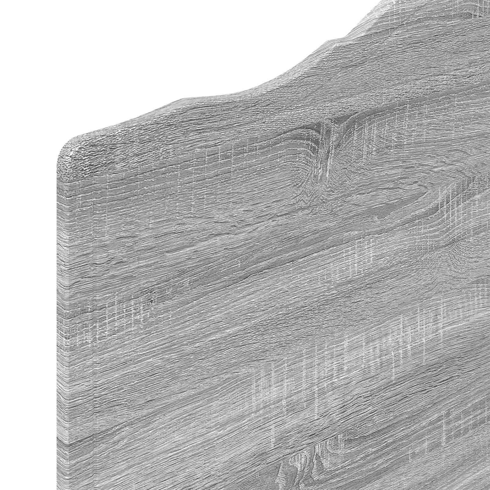 Hoofdbord Grijs Sonoma Bewerkt hout is nu te koop bij PeponiXL, paradijselijk wonen!