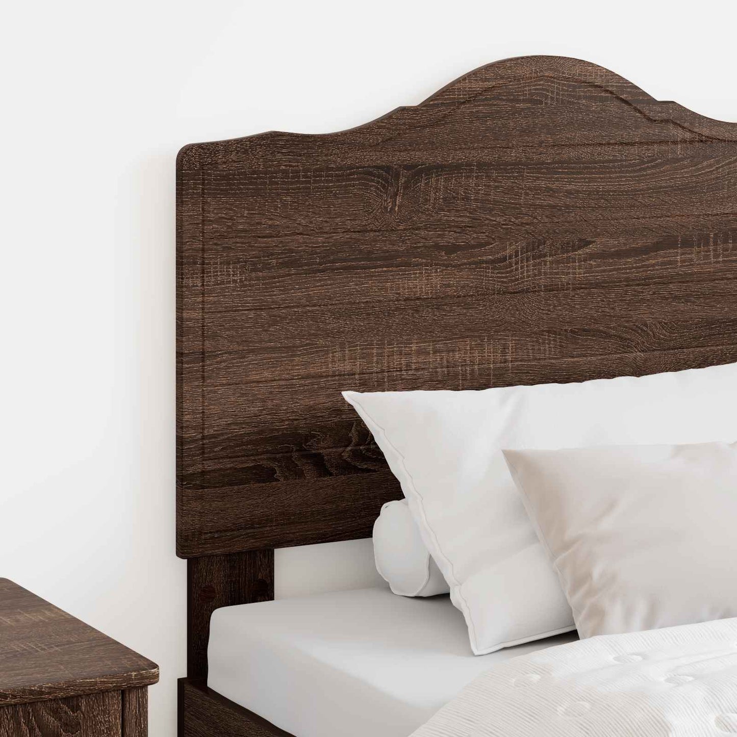Hoofdbord Bruin Eiken Bewerkt hout is nu te koop bij PeponiXL, paradijselijk wonen!