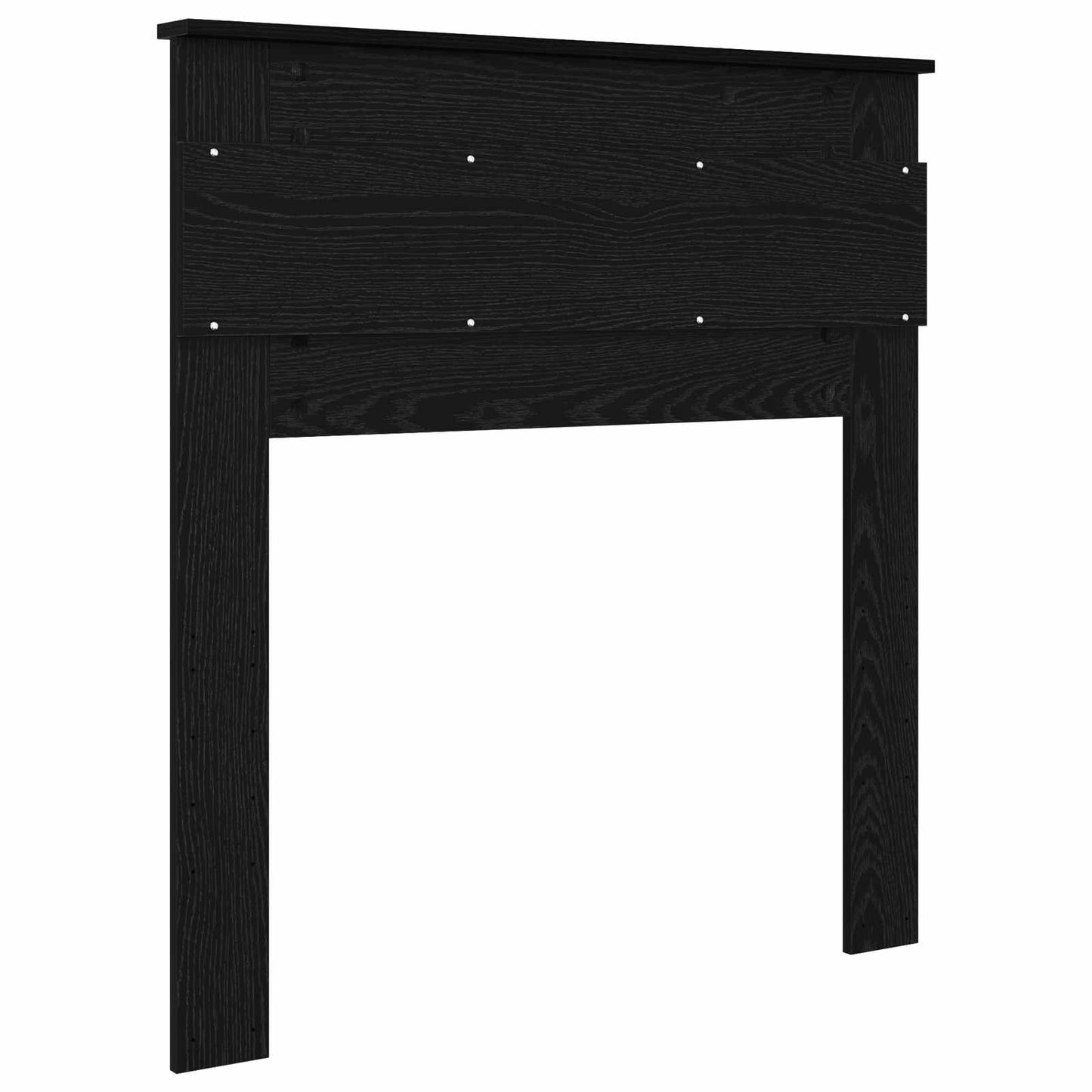 Hoofdbord Zwart Eiken Bewerkt hout is nu te koop bij PeponiXL, paradijselijk wonen!