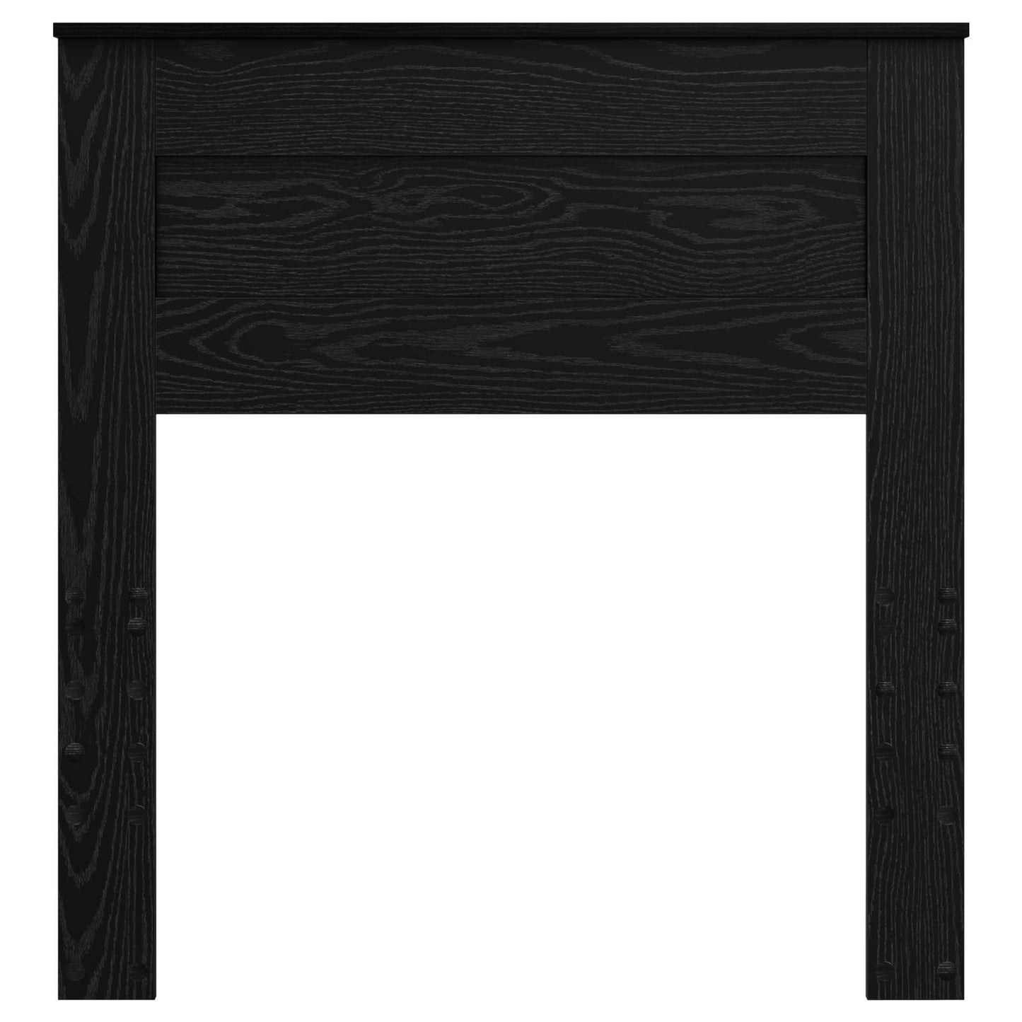 Hoofdbord Zwart Eiken Bewerkt hout is nu te koop bij PeponiXL, paradijselijk wonen!