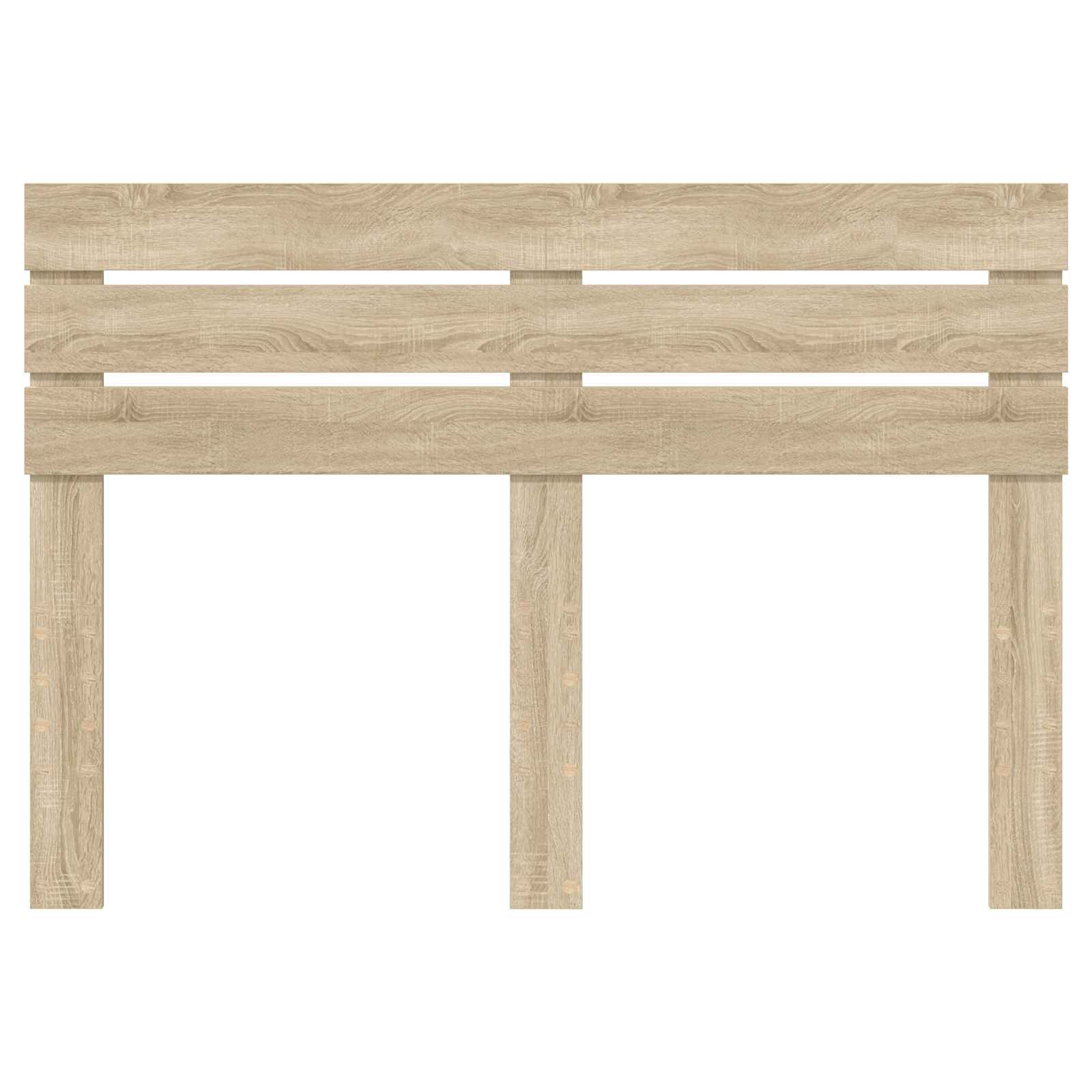 Hoofdbord Sonoma Eiken Bewerkt hout is nu te koop bij PeponiXL, paradijselijk wonen!