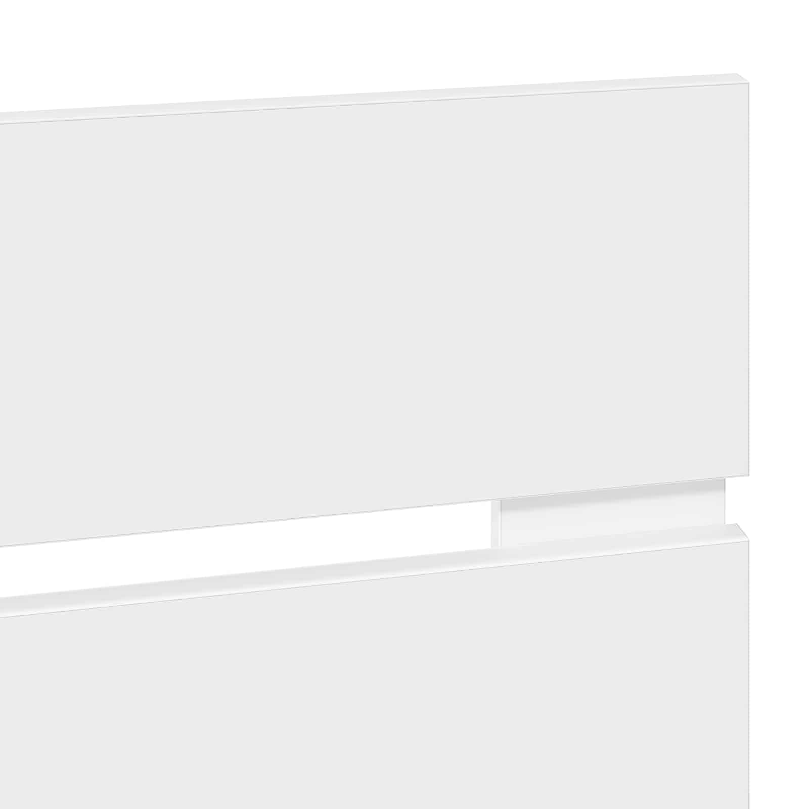 Hoofdbord Wit 75 cm Bewerkt hout is nu te koop bij PeponiXL, paradijselijk wonen!