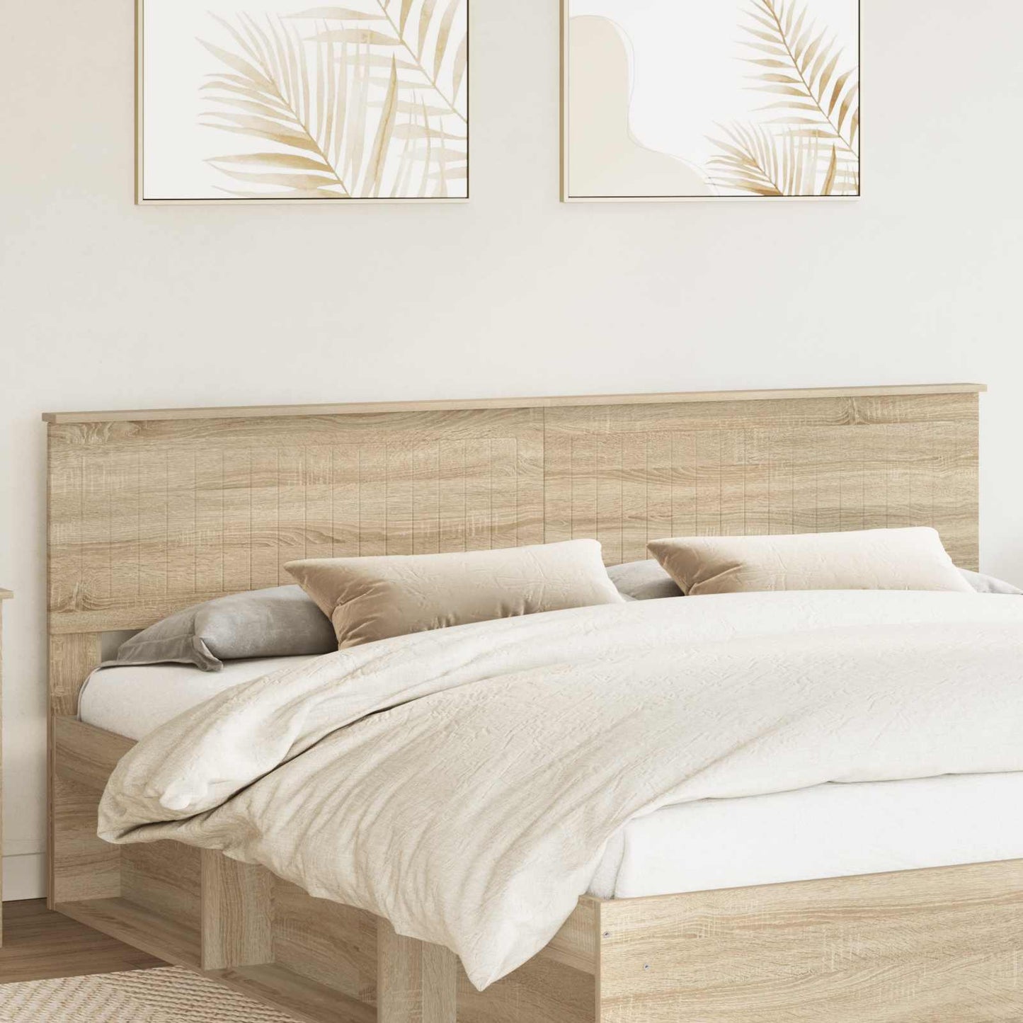 Hoofdbord Sonoma Eiken Bewerkt hout is nu te koop bij PeponiXL, paradijselijk wonen!