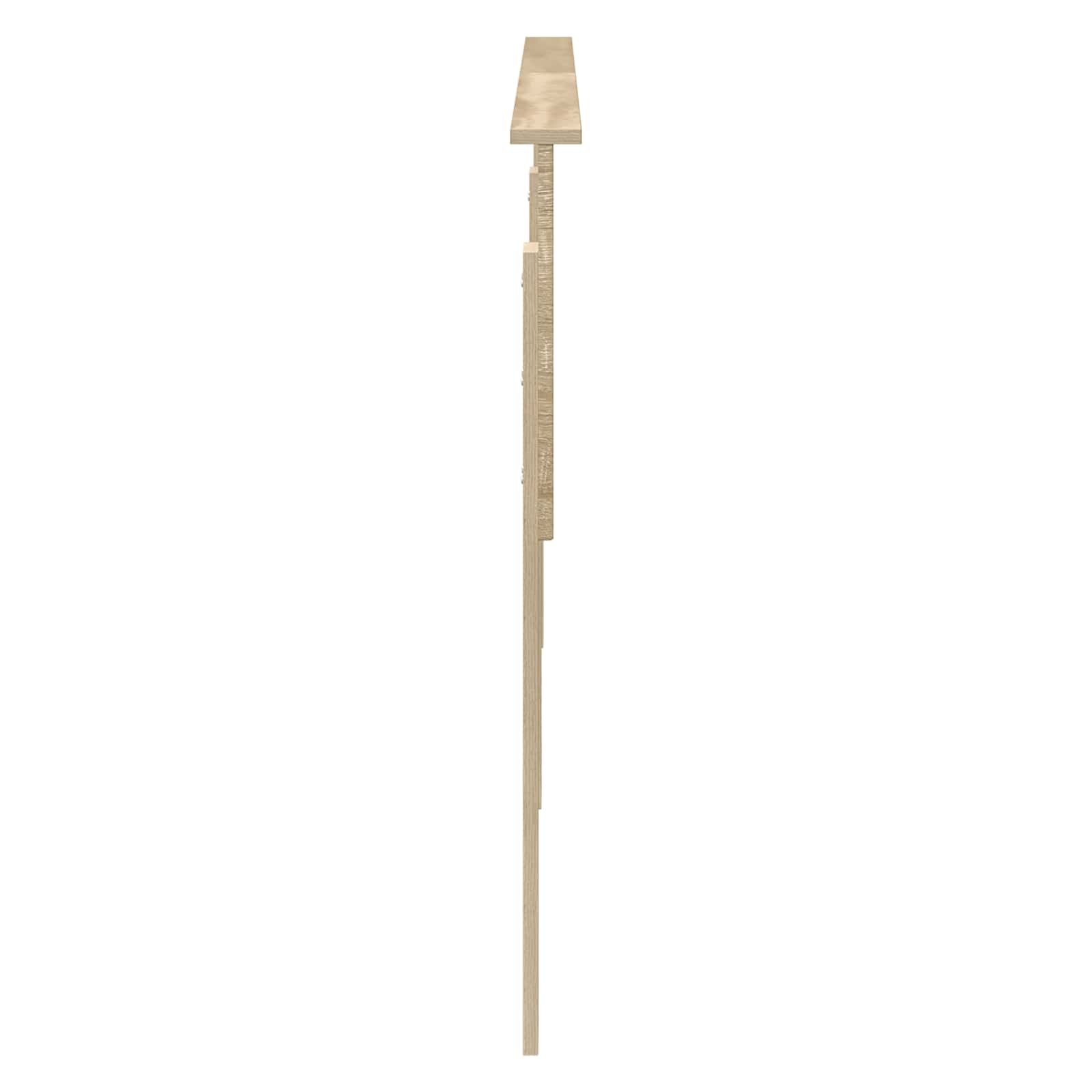 Hoofdbord Sonoma Eiken Bewerkt hout is nu te koop bij PeponiXL, paradijselijk wonen!