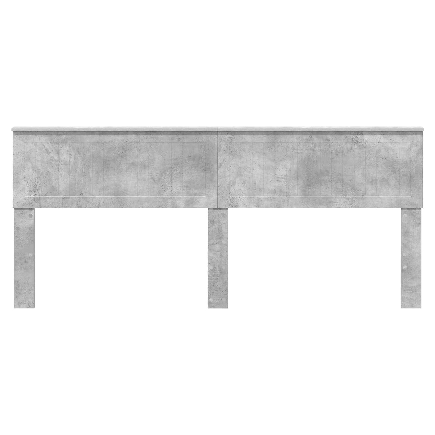 Hoofdbord Beton Grijs Bewerkt hout is nu te koop bij PeponiXL, paradijselijk wonen!