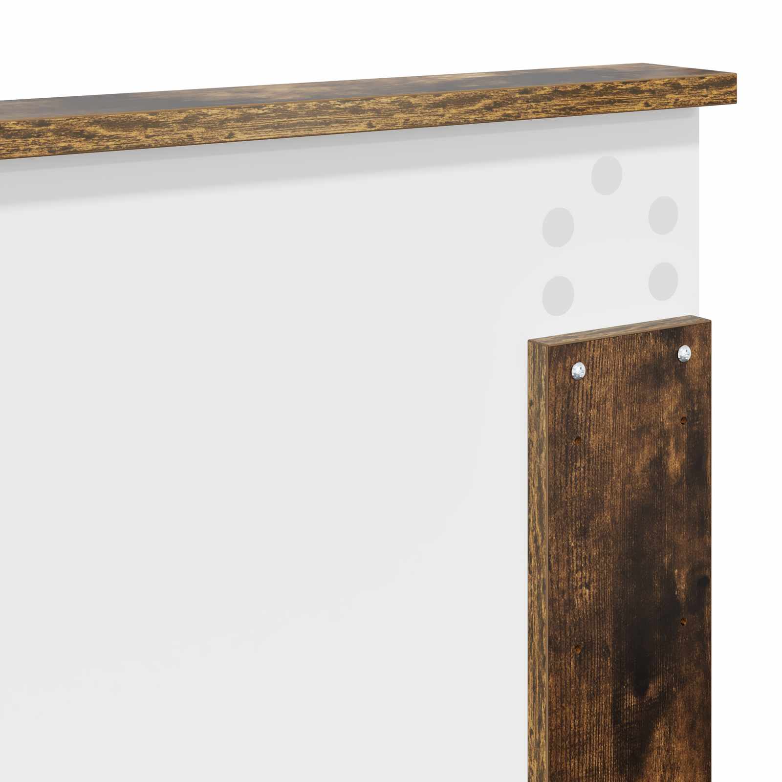 Hoofdbord Gerookt eiken Bewerkt hout is nu te koop bij PeponiXL, paradijselijk wonen!