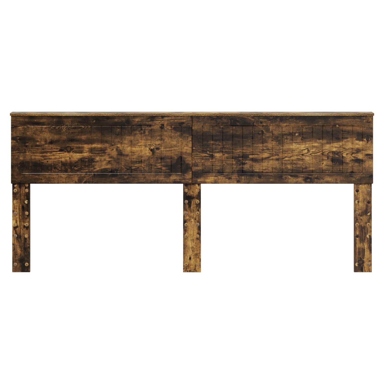 Hoofdbord Gerookt eiken Bewerkt hout is nu te koop bij PeponiXL, paradijselijk wonen!