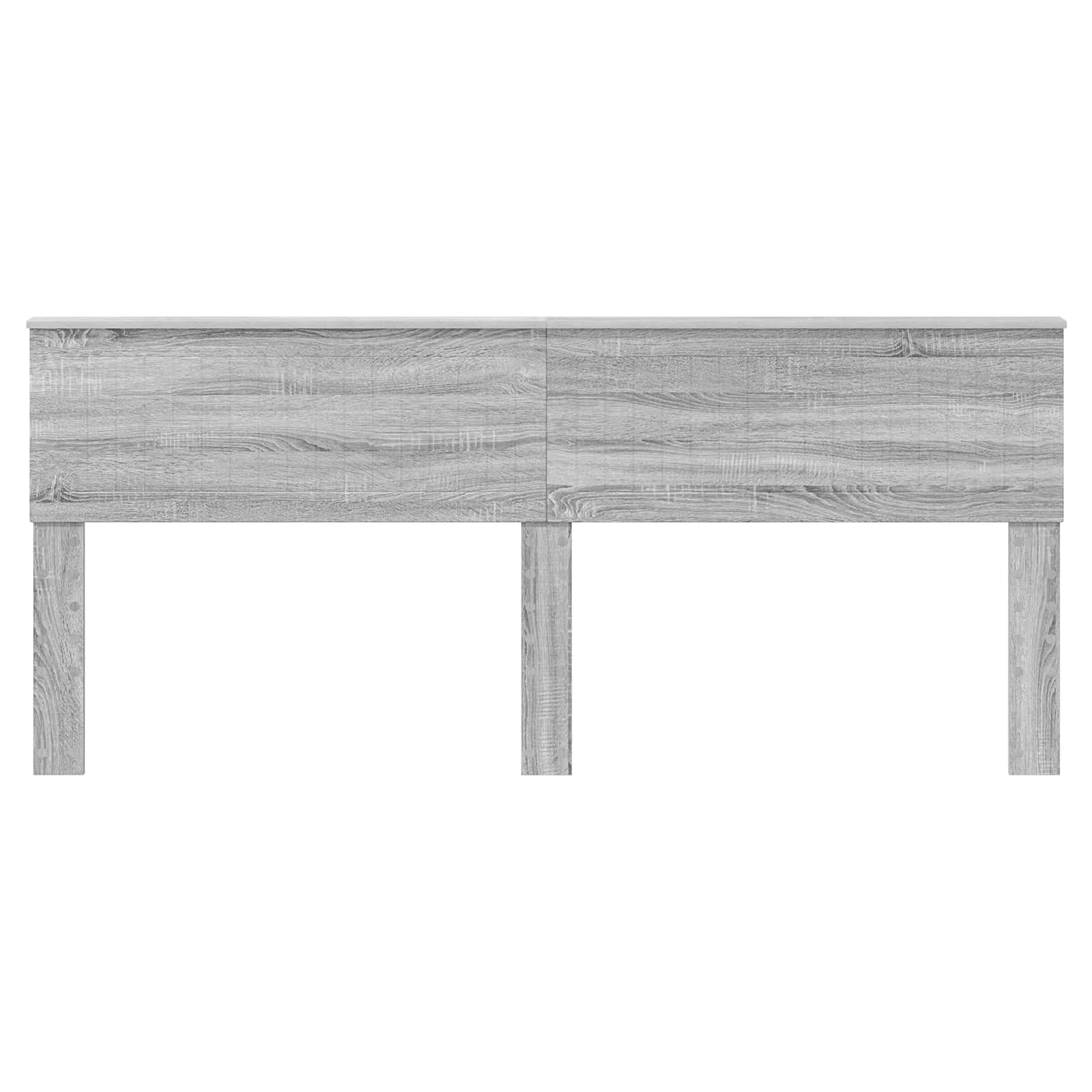 Hoofdbord Grijs Sonoma Bewerkt hout is nu te koop bij PeponiXL, paradijselijk wonen!