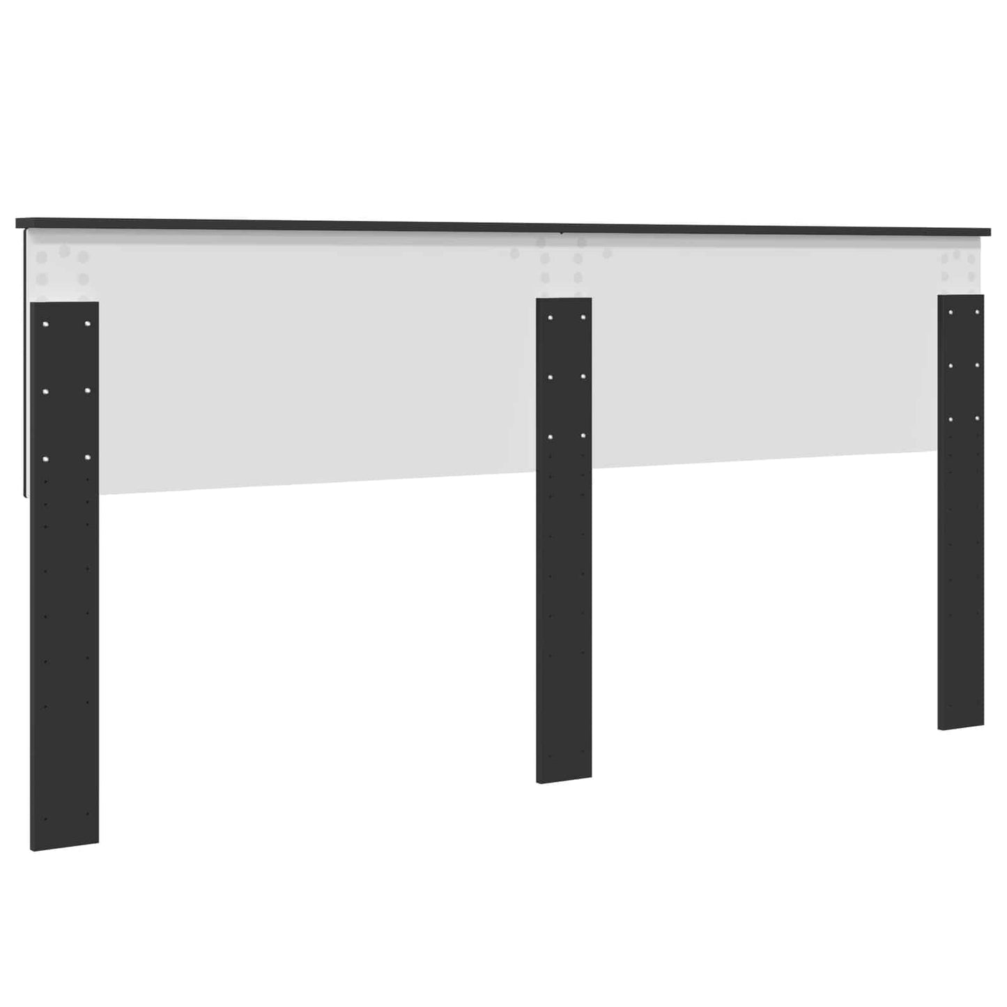 Hoofdbord Zwart Eiken Bewerkt hout is nu te koop bij PeponiXL, paradijselijk wonen!