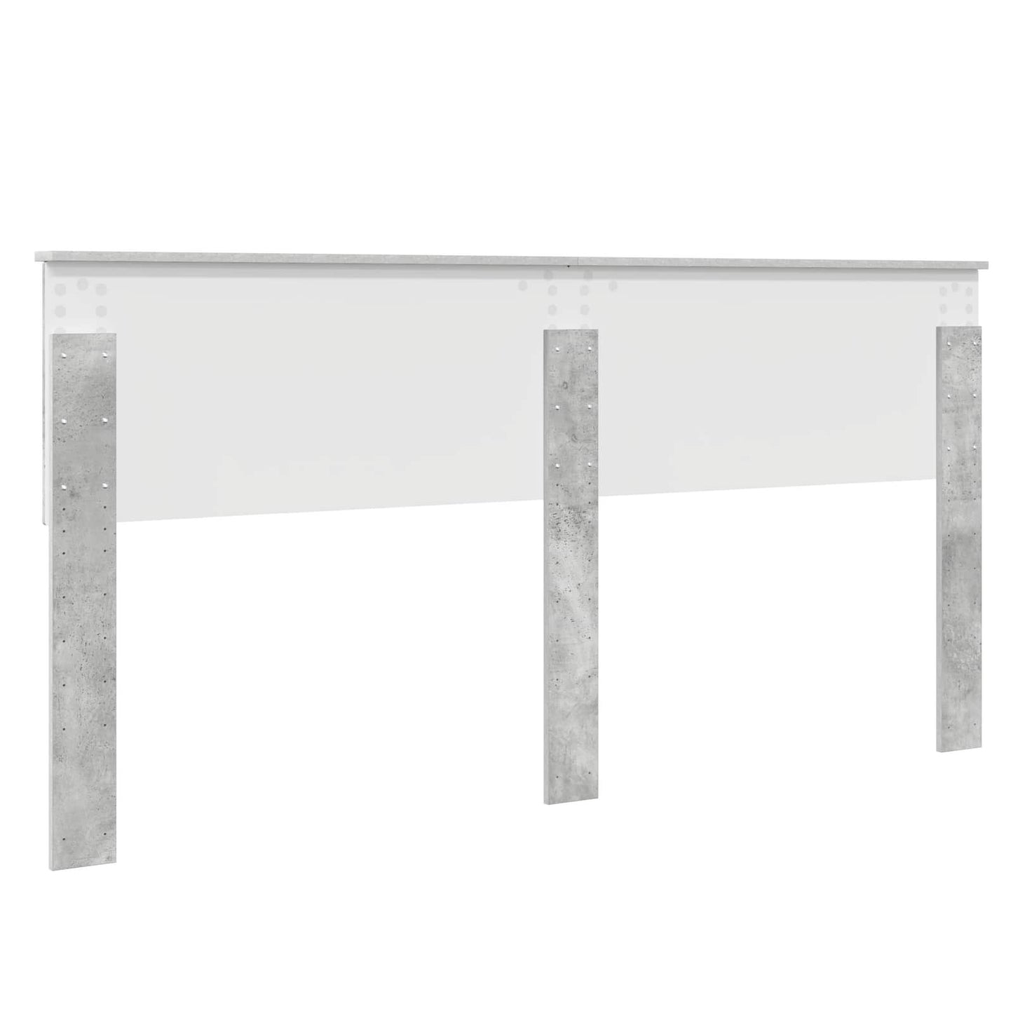 Hoofdbord Beton Grijs Bewerkt hout is nu te koop bij PeponiXL, paradijselijk wonen!