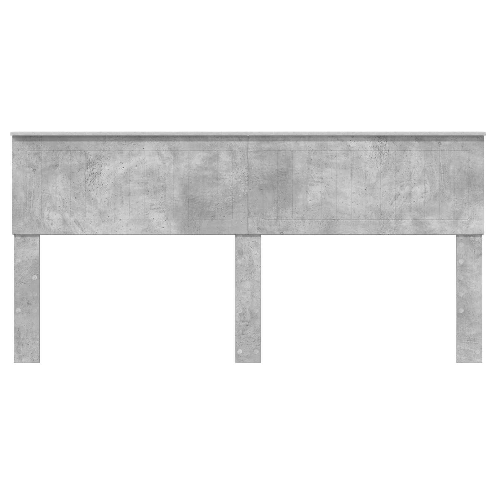 Hoofdbord Beton Grijs Bewerkt hout is nu te koop bij PeponiXL, paradijselijk wonen!