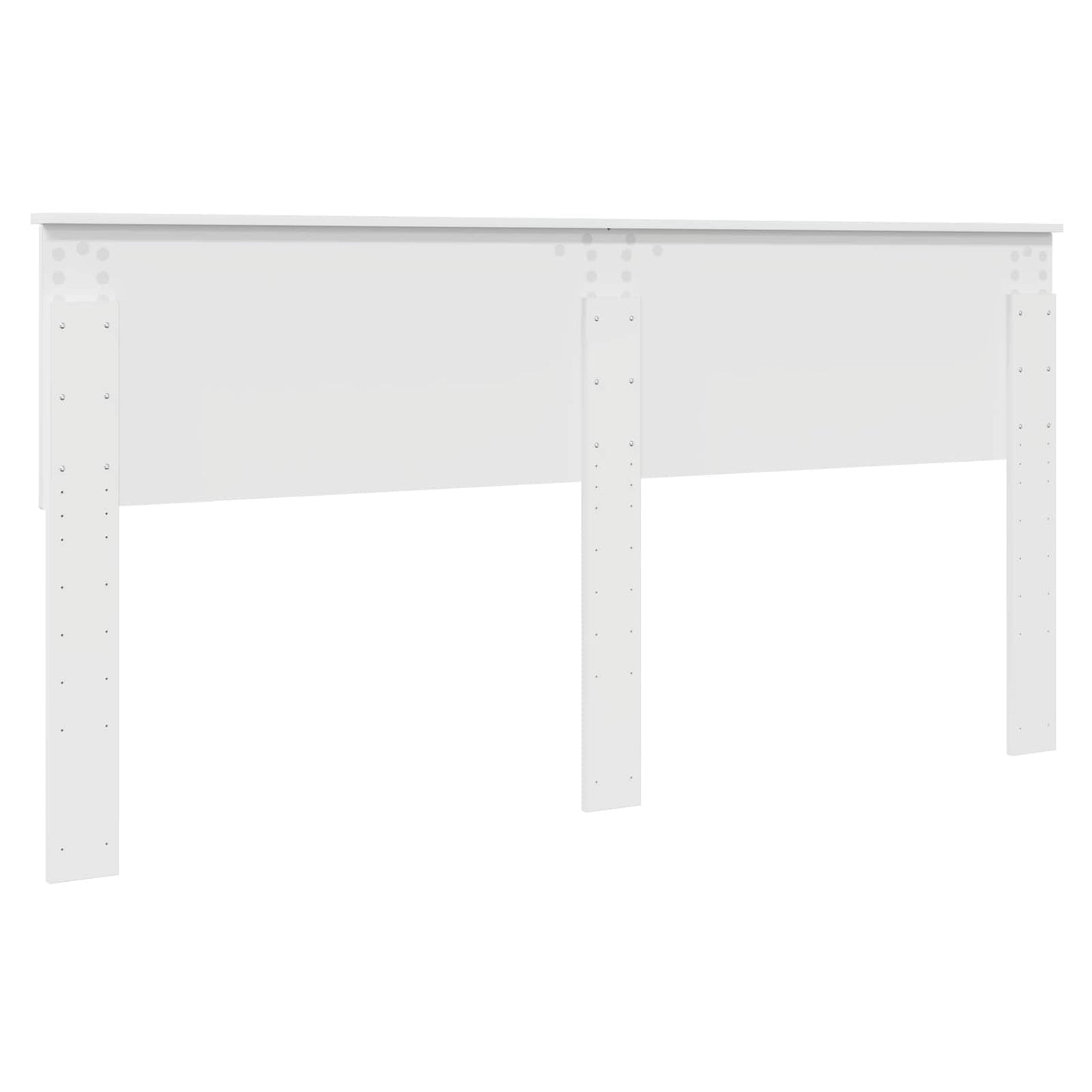 Hoofdbord Glanzend Wit Bewerkt hout is nu te koop bij PeponiXL, paradijselijk wonen!
