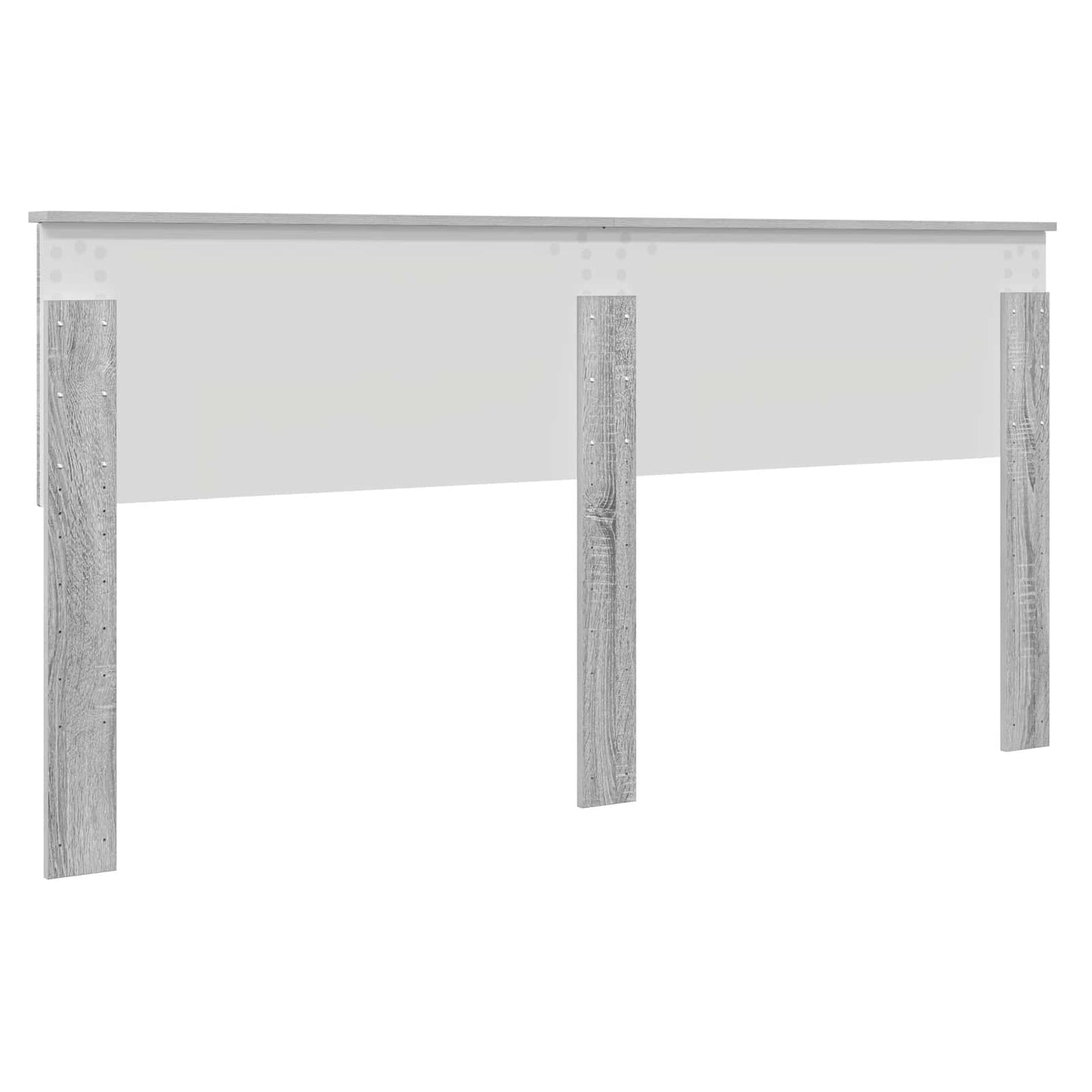 Hoofdbord Grijs Sonoma Bewerkt hout is nu te koop bij PeponiXL, paradijselijk wonen!