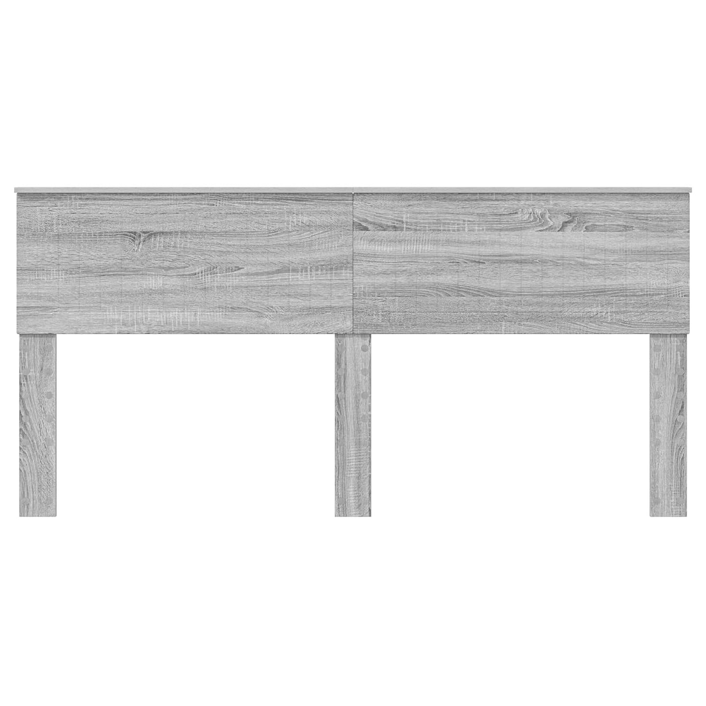 Hoofdbord Grijs Sonoma Bewerkt hout is nu te koop bij PeponiXL, paradijselijk wonen!