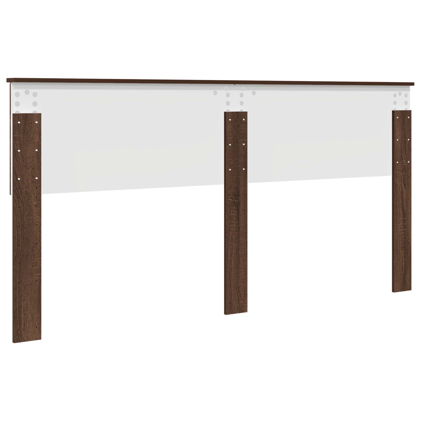 Hoofdbord Bruin Eiken Bewerkt hout is nu te koop bij PeponiXL, paradijselijk wonen!