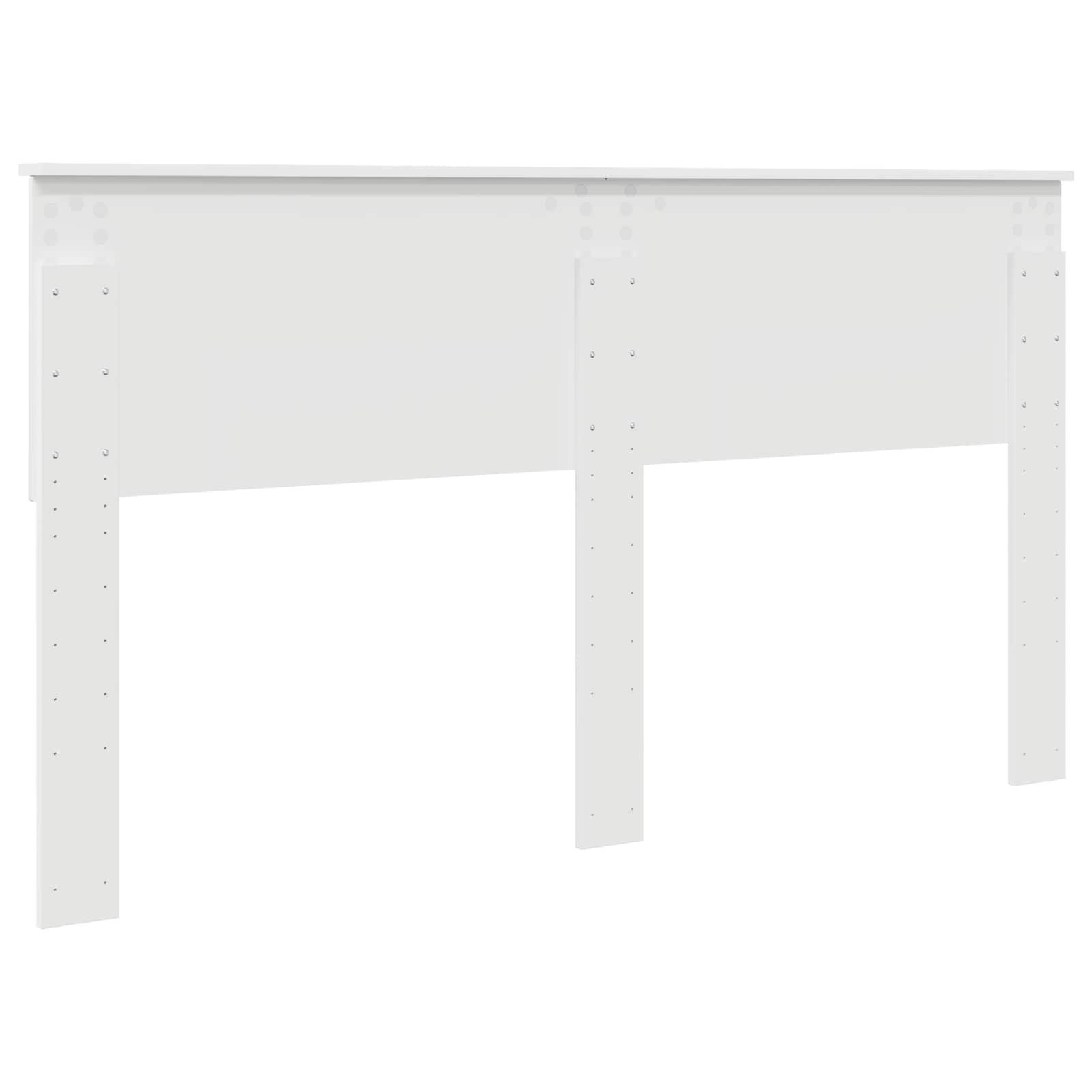 Hoofdbord Wit Bewerkt hout is nu te koop bij PeponiXL, paradijselijk wonen!