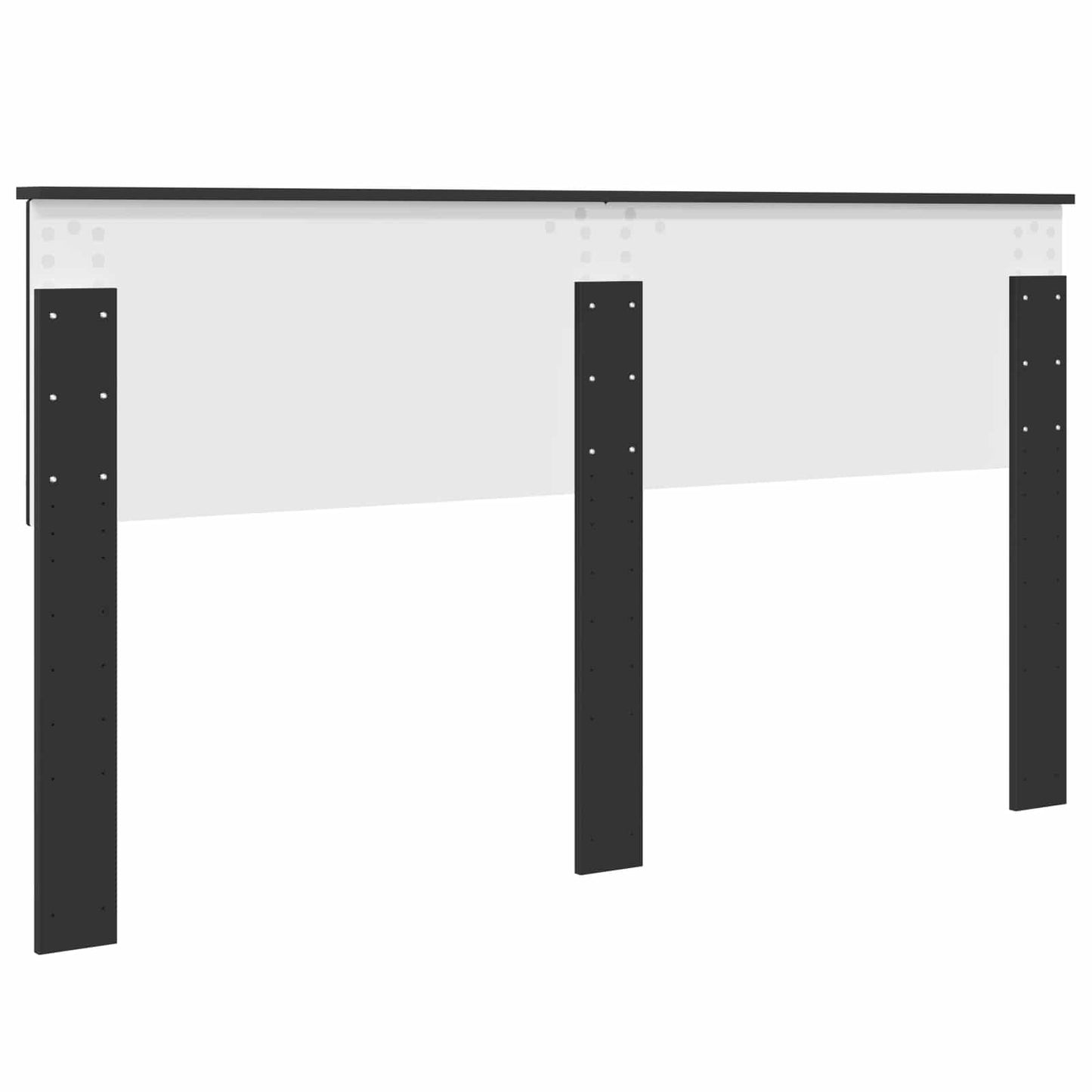 Hoofdbord Zwart Eiken Bewerkt hout is nu te koop bij PeponiXL, paradijselijk wonen!