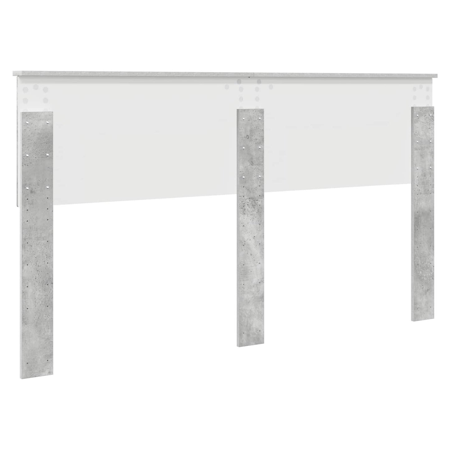 Hoofdbord Beton Grijs Bewerkt hout is nu te koop bij PeponiXL, paradijselijk wonen!