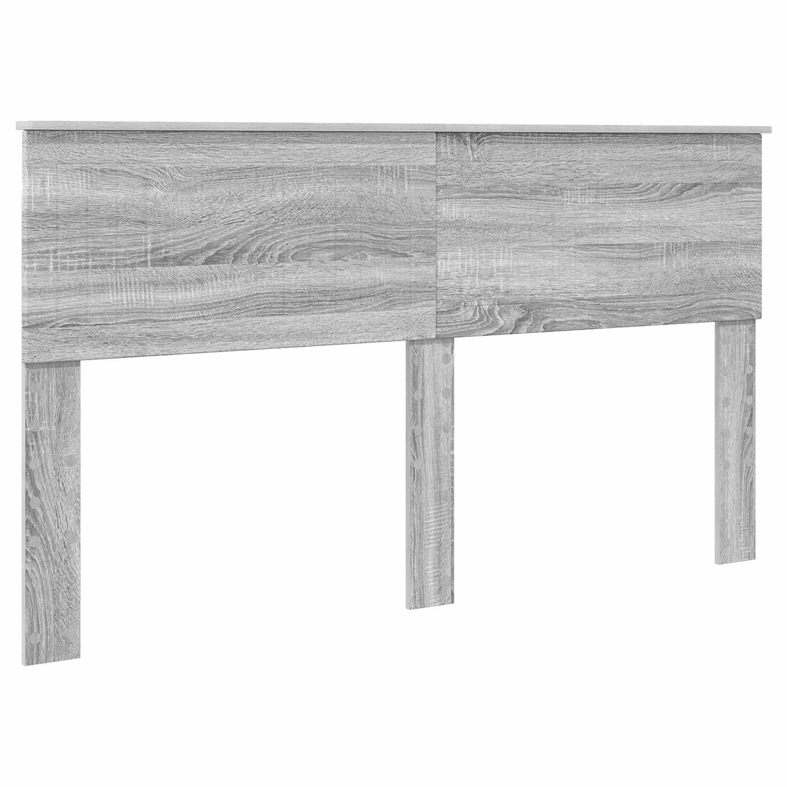 Hoofdbord Grijs Sonoma Bewerkt hout is nu te koop bij PeponiXL, paradijselijk wonen!