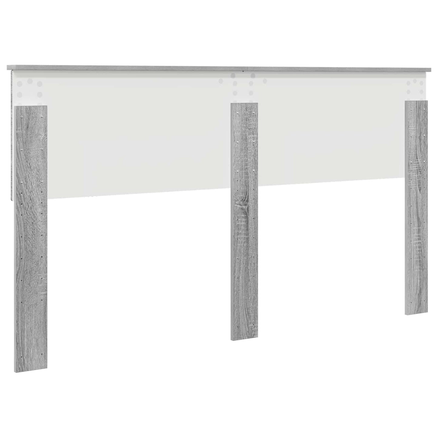 Hoofdbord Grijs Sonoma Bewerkt hout is nu te koop bij PeponiXL, paradijselijk wonen!