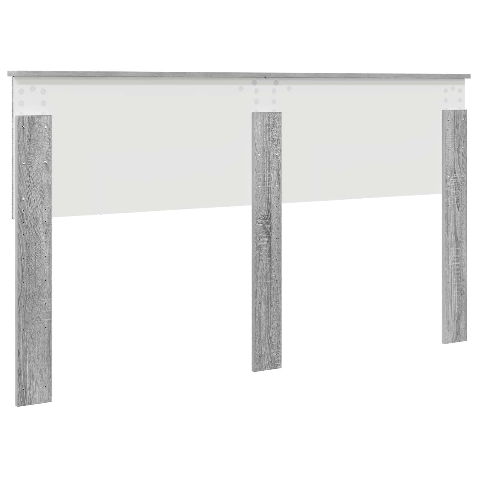 Hoofdbord Grijs Sonoma Bewerkt hout is nu te koop bij PeponiXL, paradijselijk wonen!