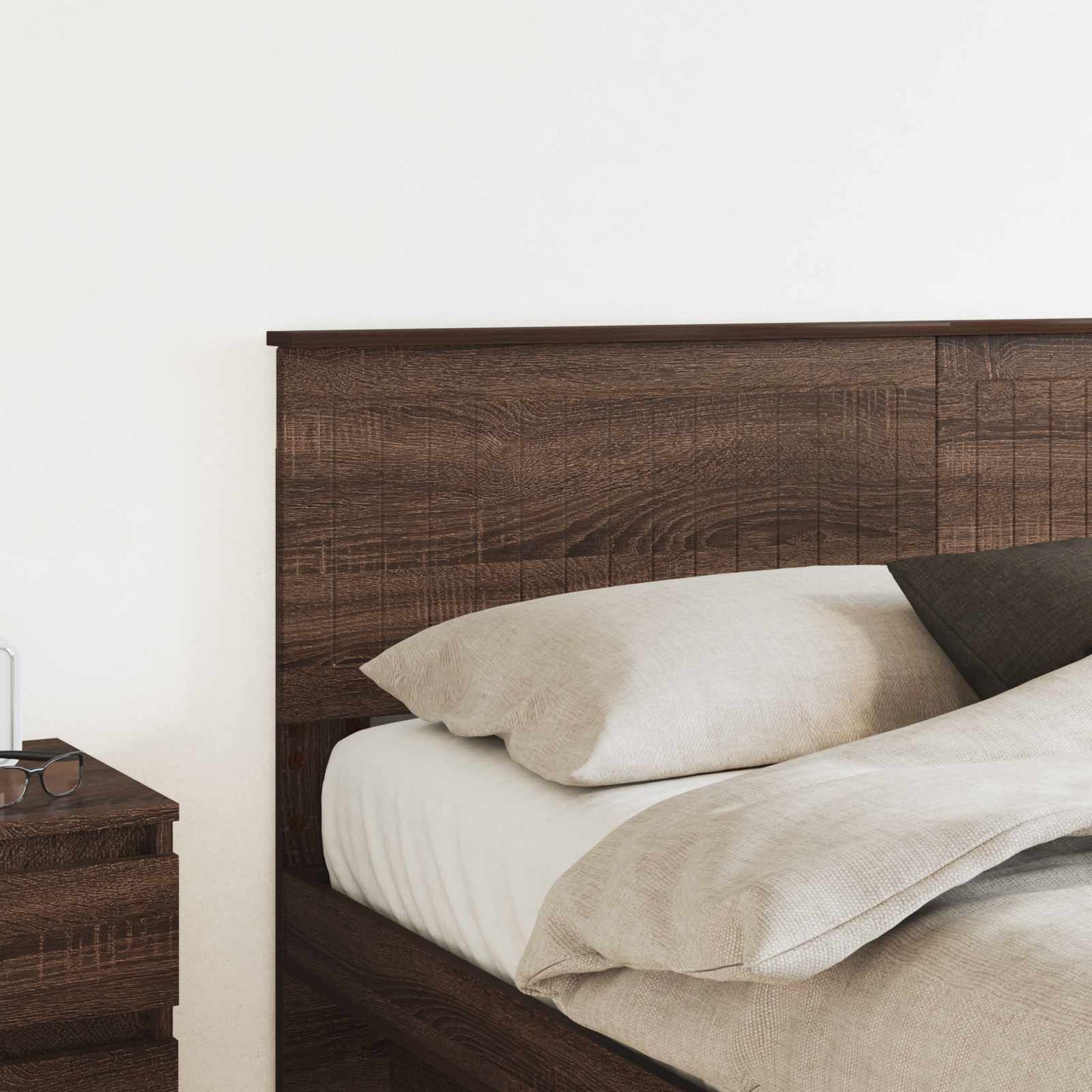 Hoofdbord Bruin Eiken Bewerkt hout is nu te koop bij PeponiXL, paradijselijk wonen!