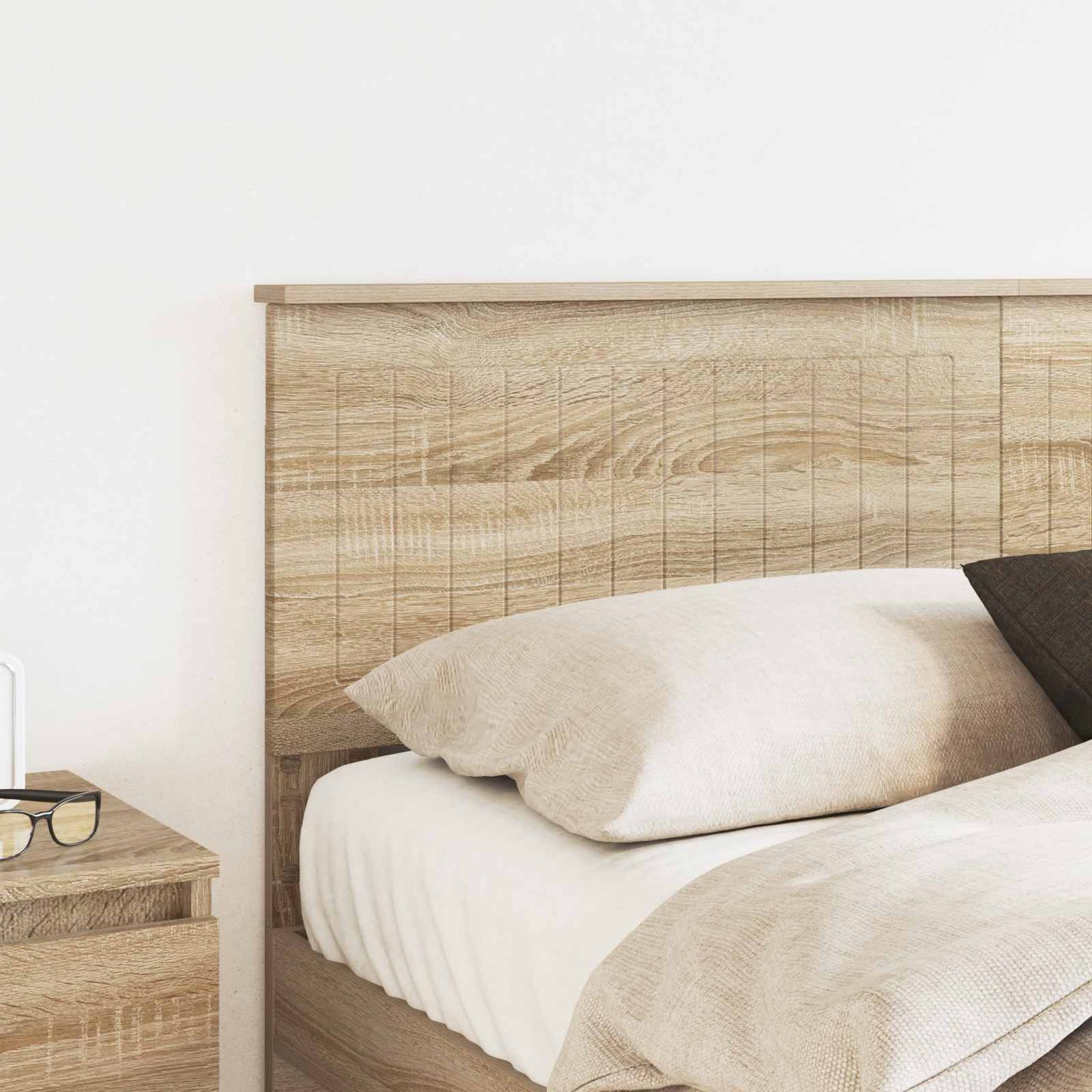 Hoofdbord Sonoma Eiken Bewerkt hout is nu te koop bij PeponiXL, paradijselijk wonen!
