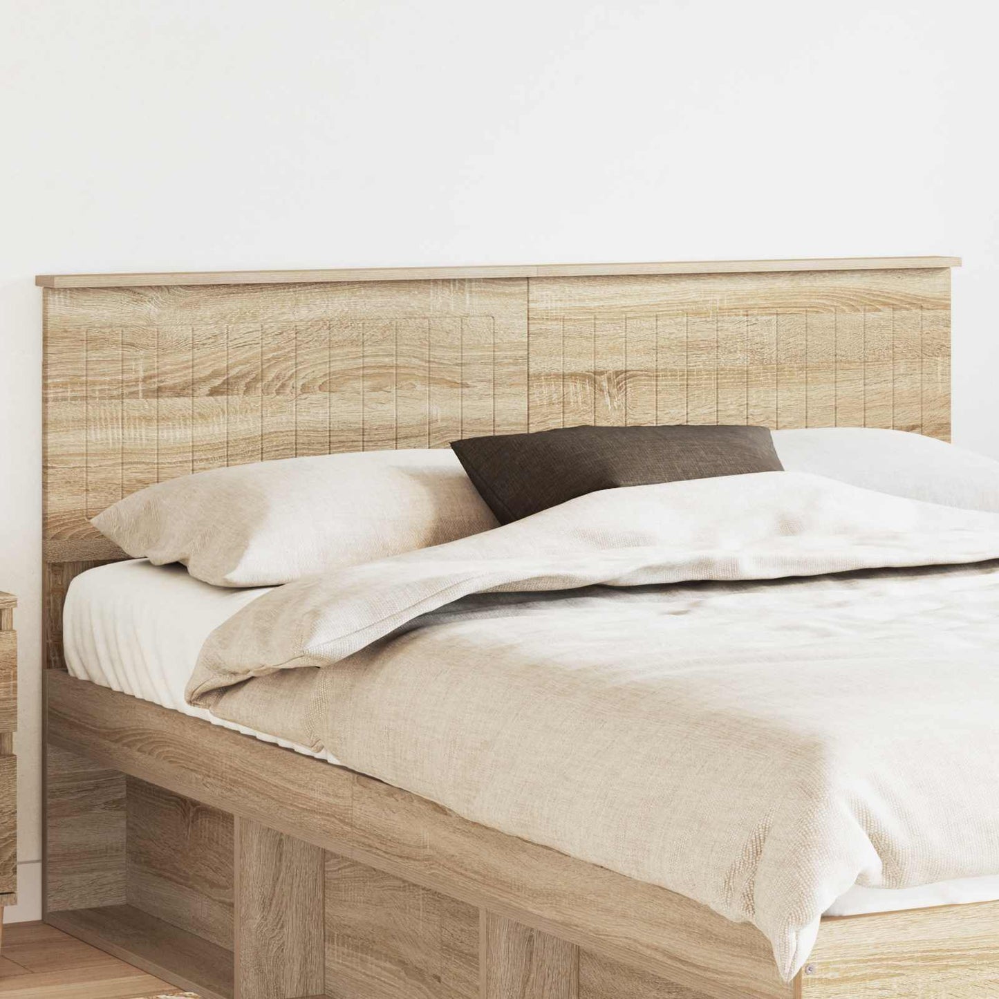 Hoofdbord Sonoma Eiken Bewerkt hout is nu te koop bij PeponiXL, paradijselijk wonen!