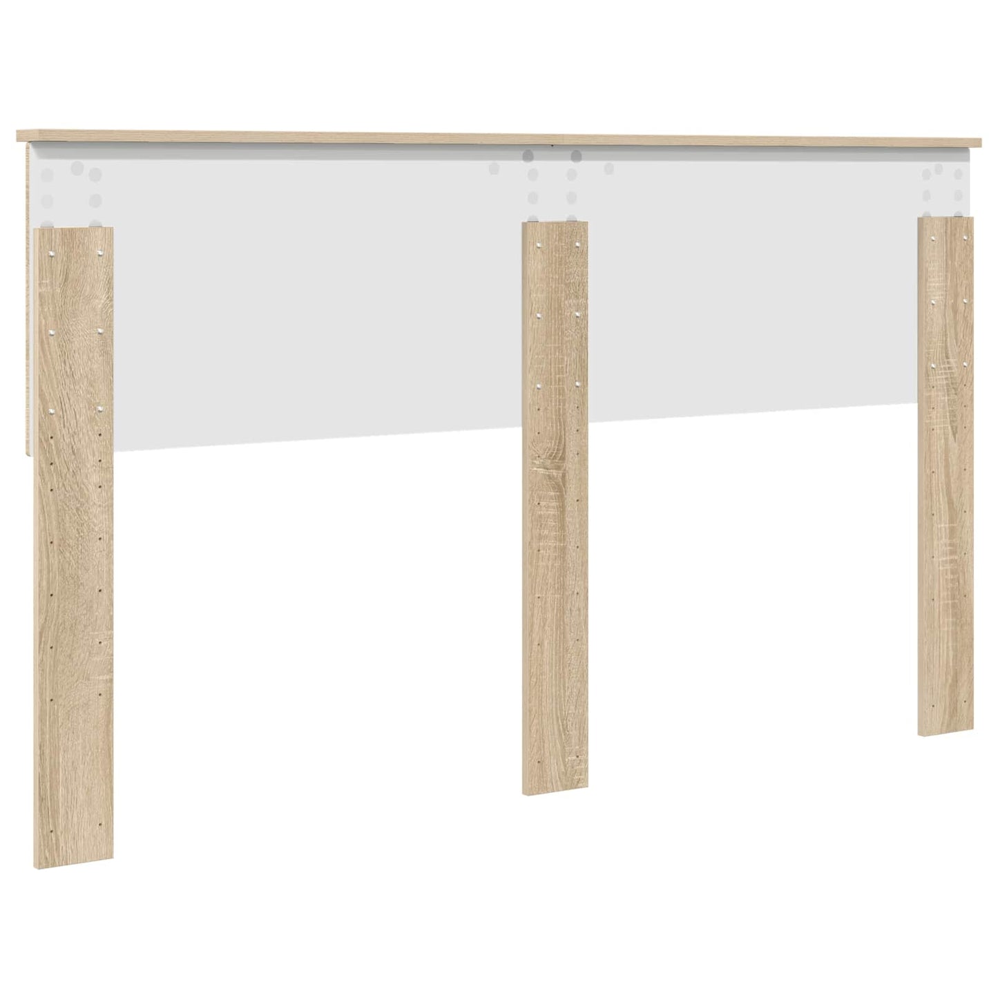 Hoofdbord Sonoma Eiken Bewerkt hout is nu te koop bij PeponiXL, paradijselijk wonen!