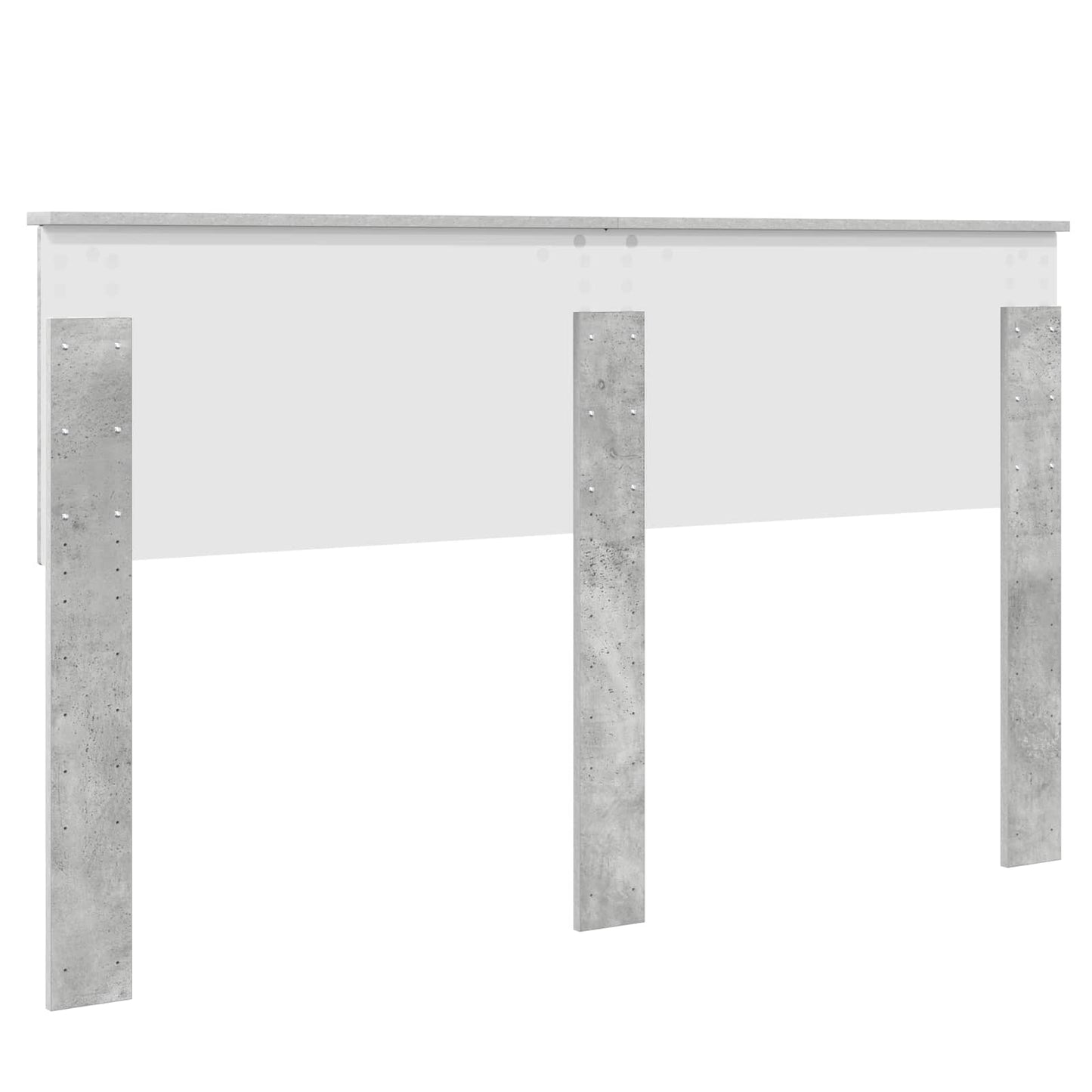 Hoofdbord Beton Grijs Bewerkt hout is nu te koop bij PeponiXL, paradijselijk wonen!