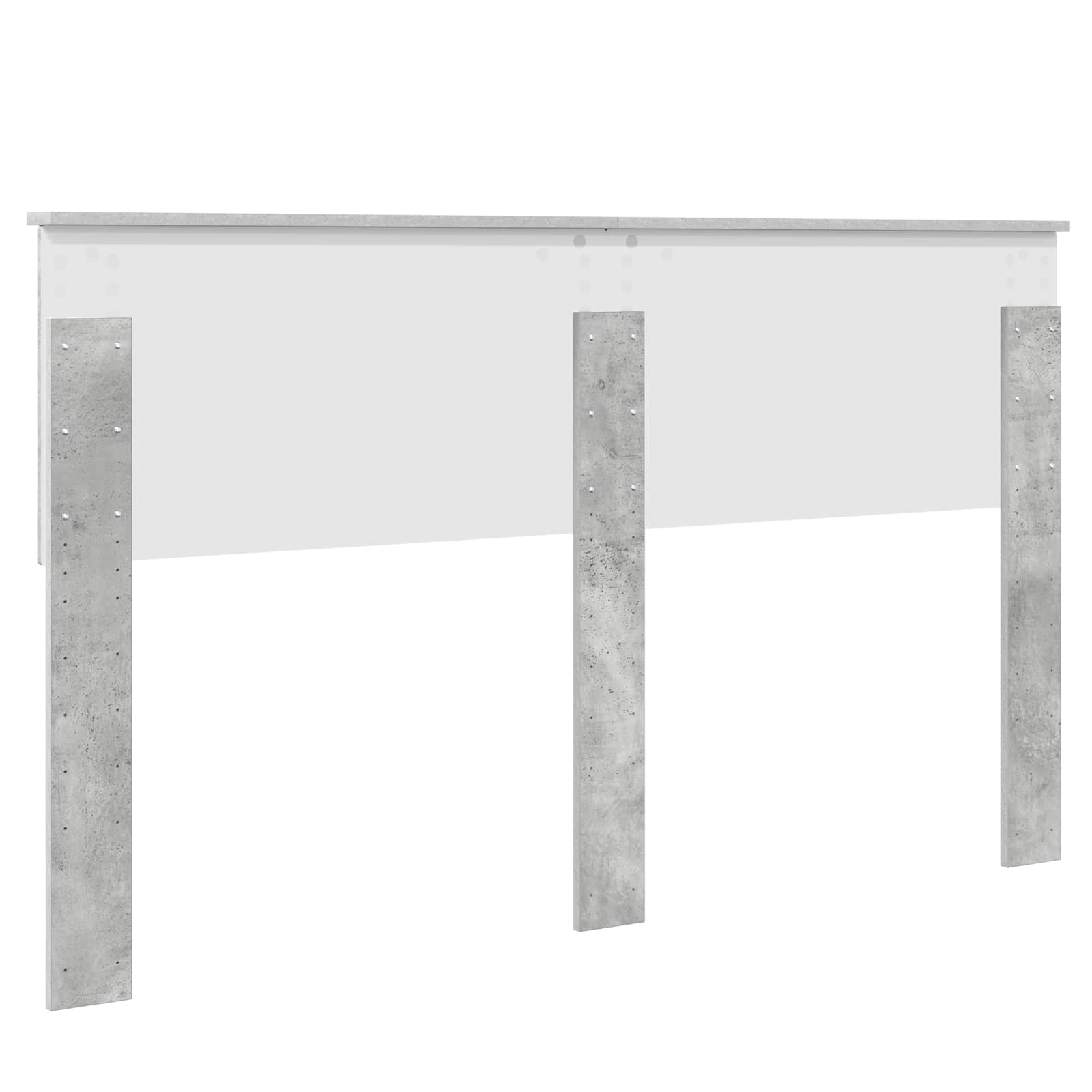 Hoofdbord Beton Grijs Bewerkt hout is nu te koop bij PeponiXL, paradijselijk wonen!