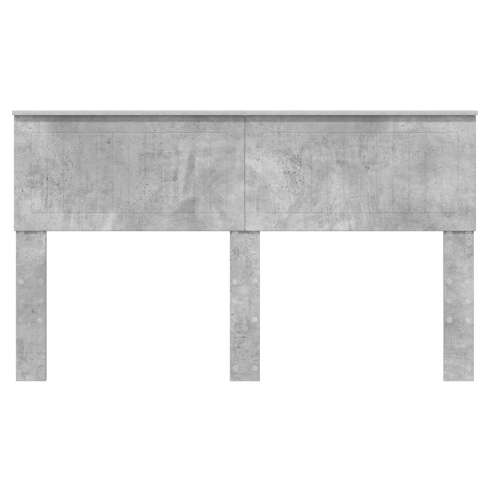Hoofdbord Beton Grijs Bewerkt hout is nu te koop bij PeponiXL, paradijselijk wonen!