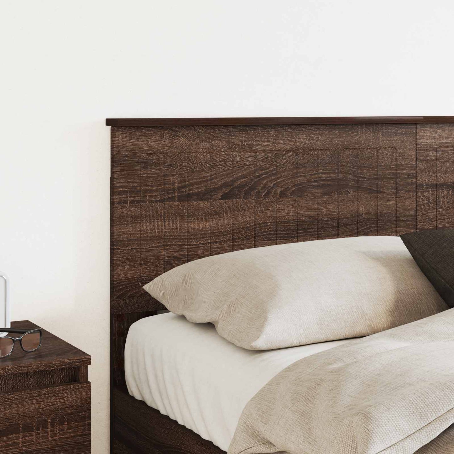 Hoofdbord Bruin Eiken Bewerkt hout is nu te koop bij PeponiXL, paradijselijk wonen!