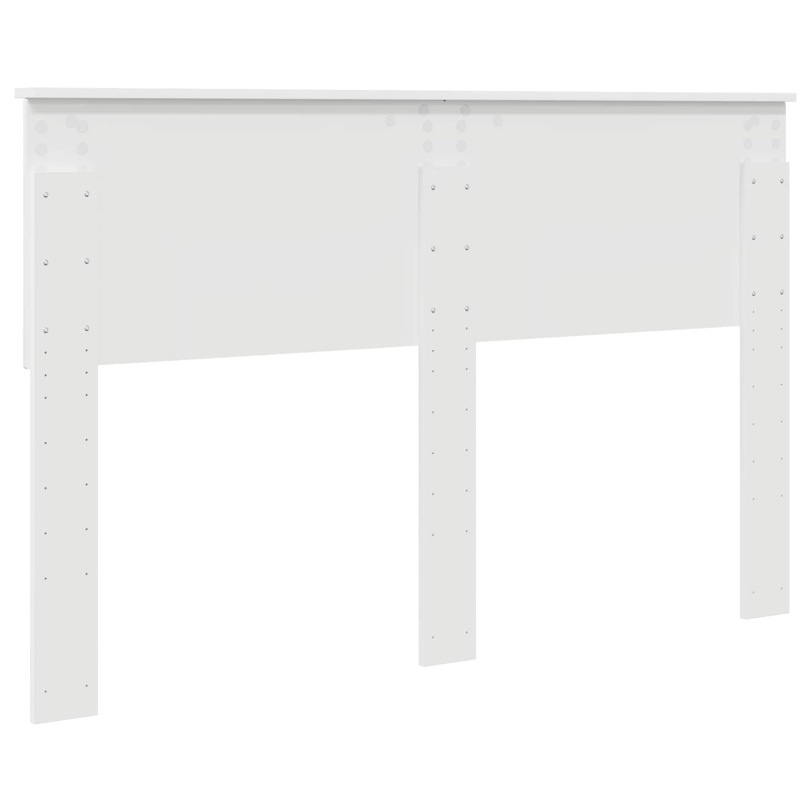 Hoofdbord Wit Bewerkt hout is nu te koop bij PeponiXL, paradijselijk wonen!