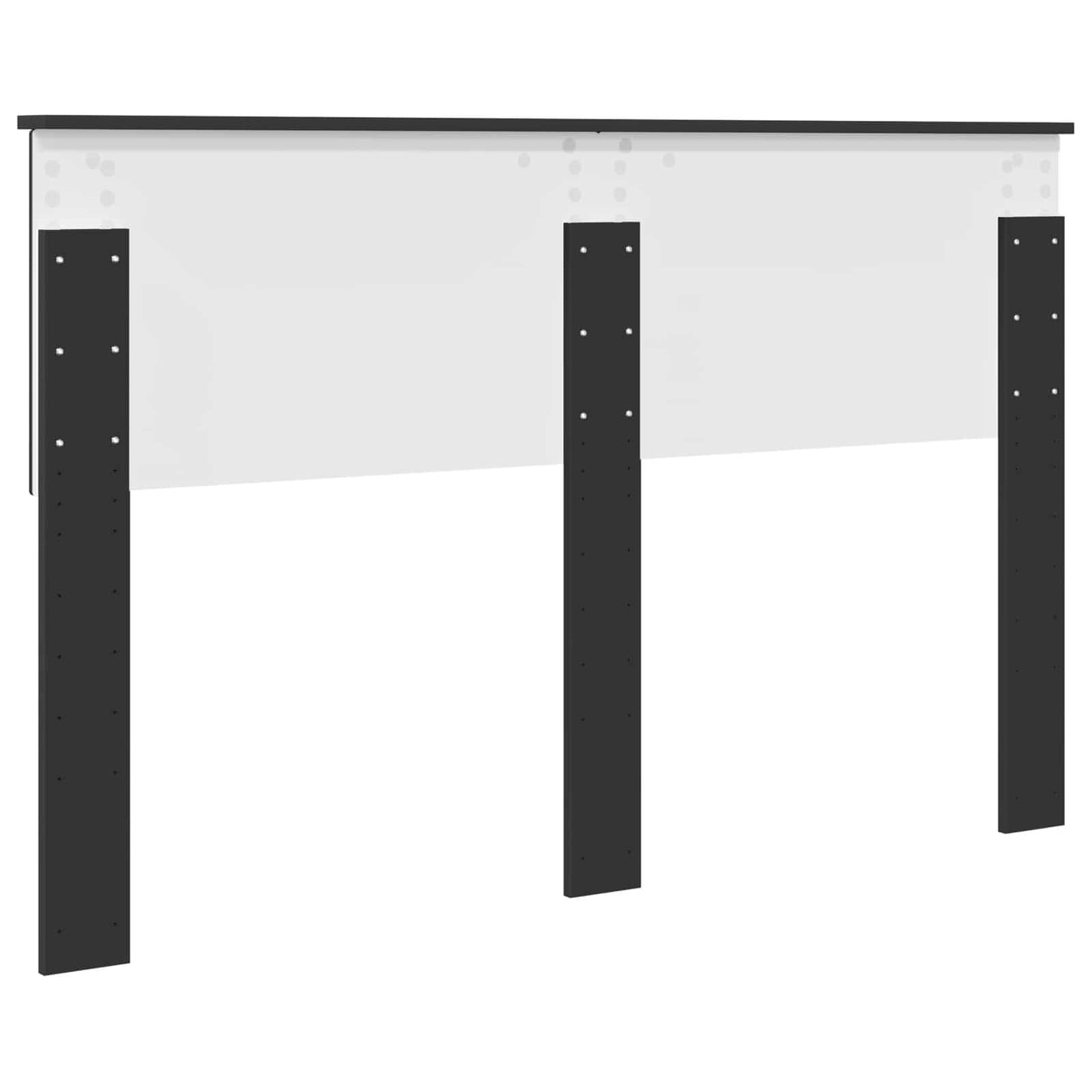 Hoofdbord Zwart Eiken Bewerkt hout is nu te koop bij PeponiXL, paradijselijk wonen!