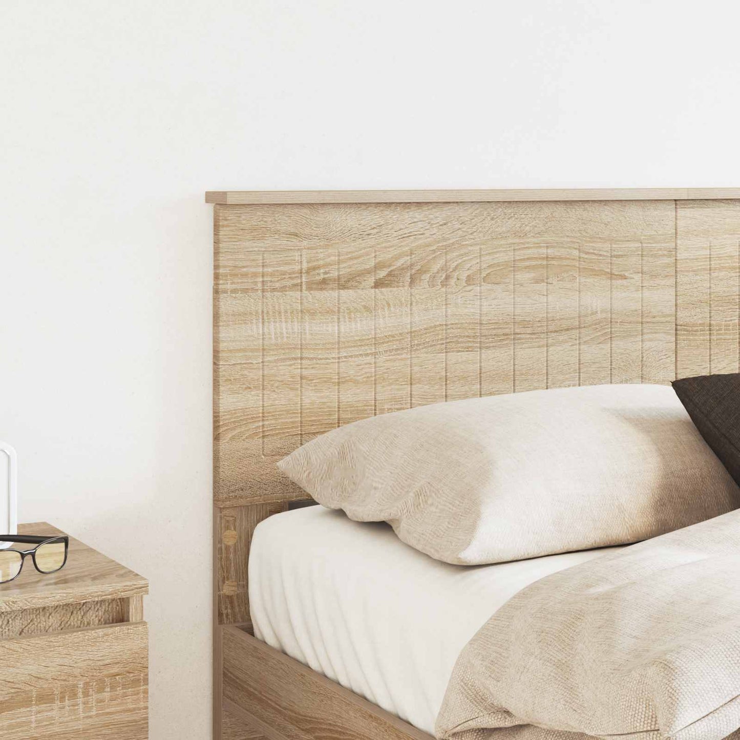 Hoofdbord Sonoma Eiken Bewerkt hout is nu te koop bij PeponiXL, paradijselijk wonen!
