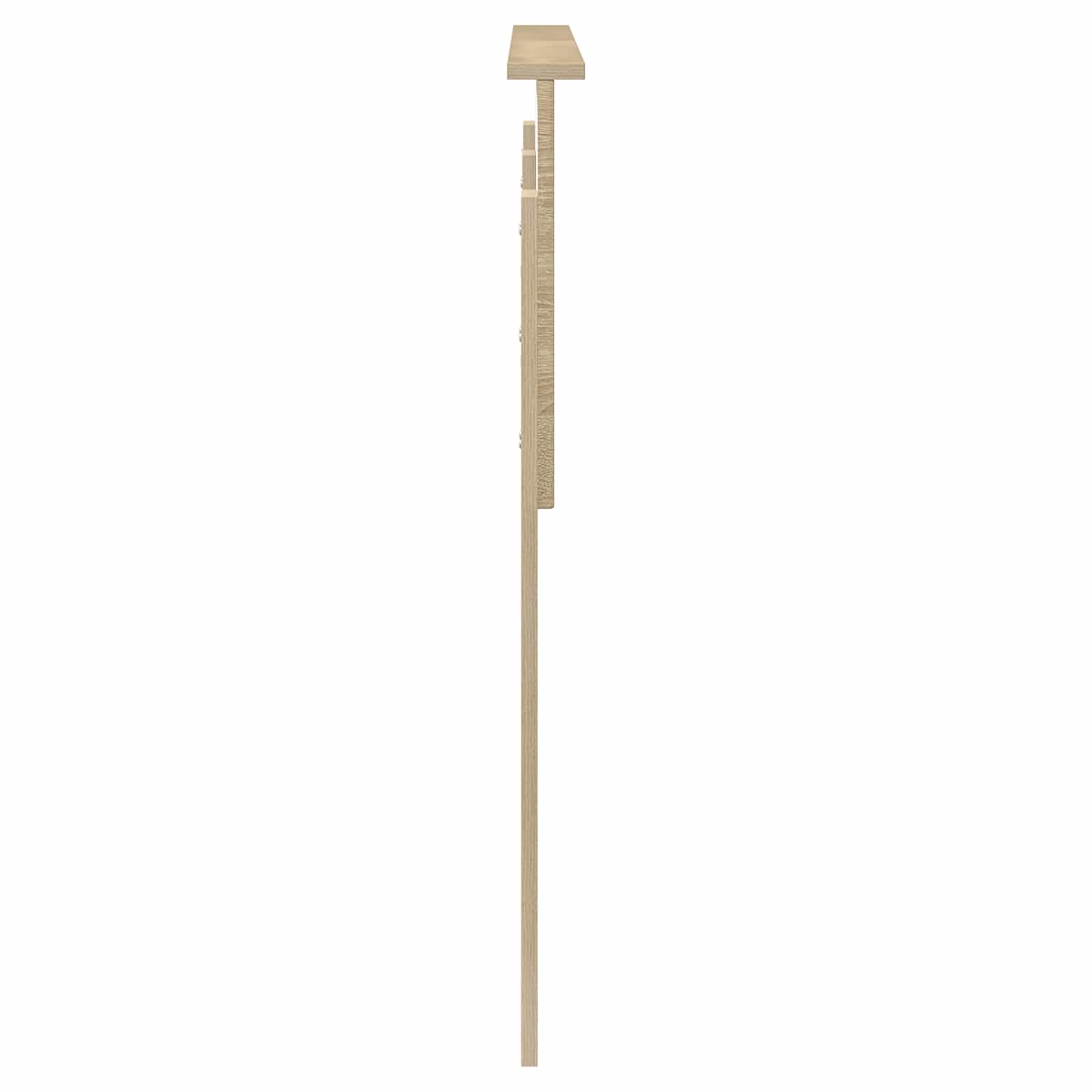 Hoofdbord Sonoma Eiken Bewerkt hout is nu te koop bij PeponiXL, paradijselijk wonen!