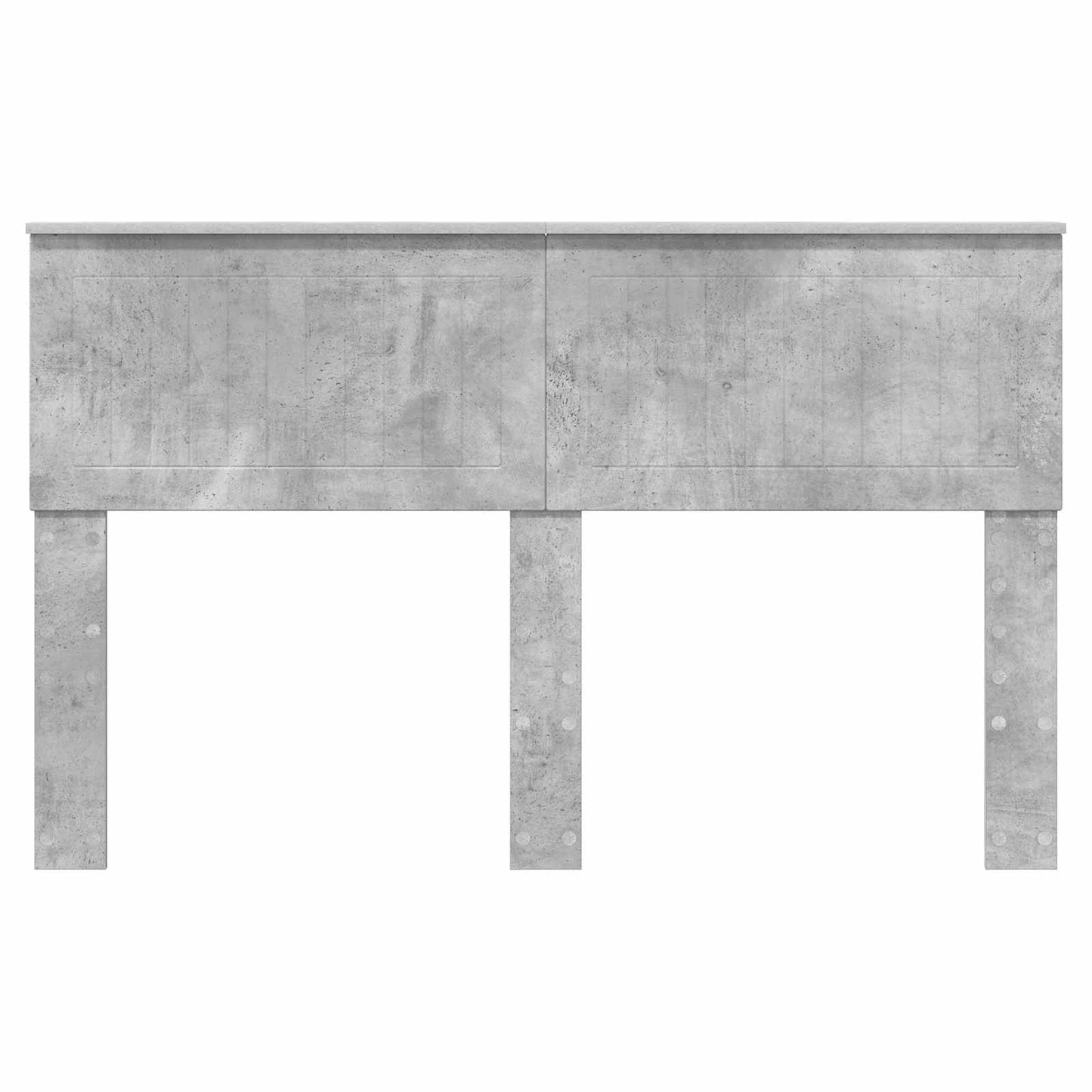 Hoofdbord Beton Grijs Bewerkt hout is nu te koop bij PeponiXL, paradijselijk wonen!