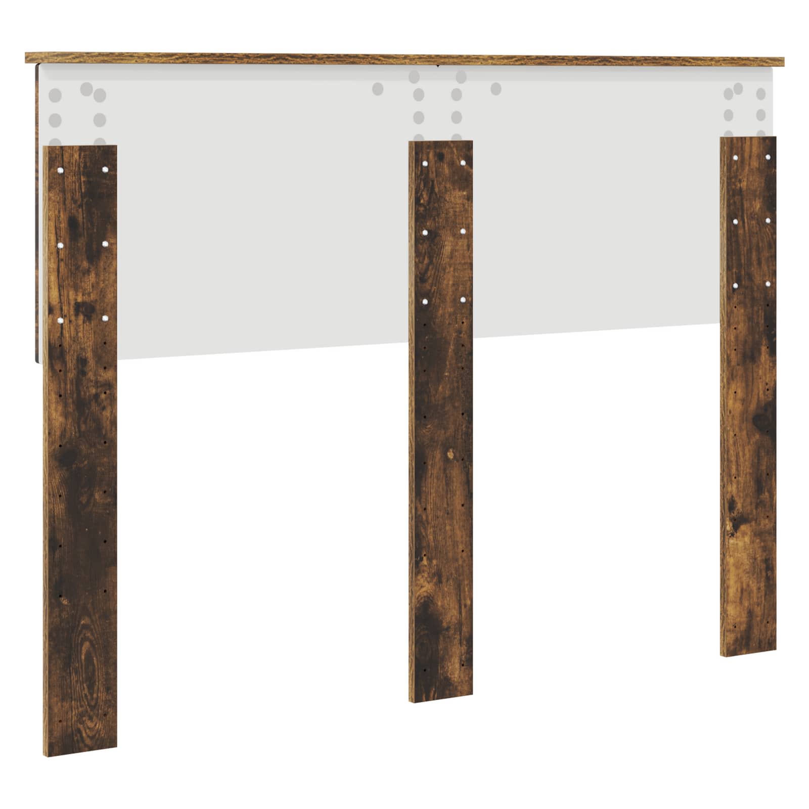 Hoofdbord Gerookt eiken Bewerkt hout is nu te koop bij PeponiXL, paradijselijk wonen!