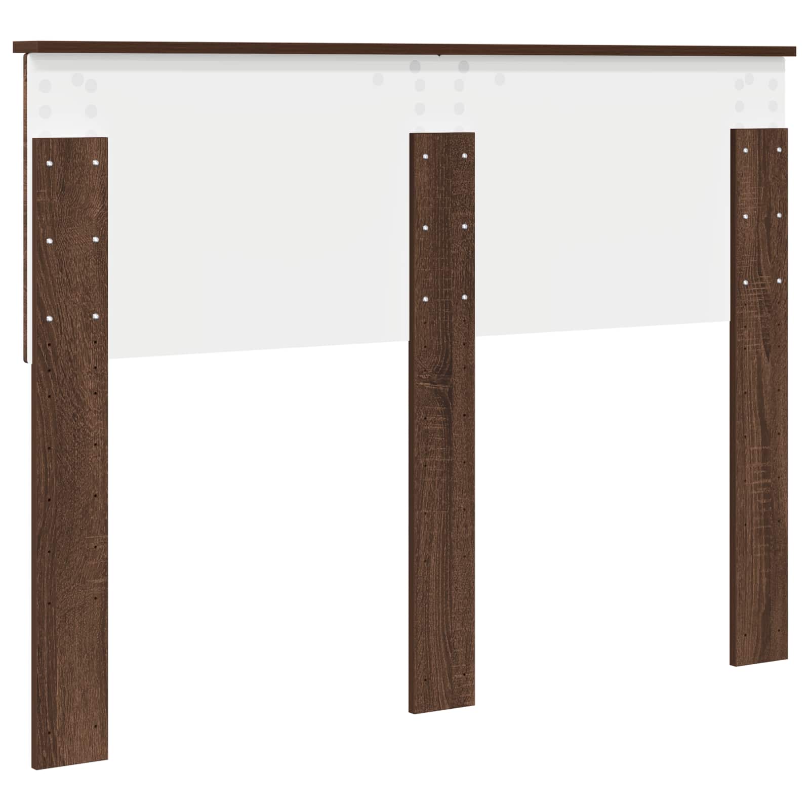 Hoofdbord Bruin Eiken Bewerkt hout is nu te koop bij PeponiXL, paradijselijk wonen!