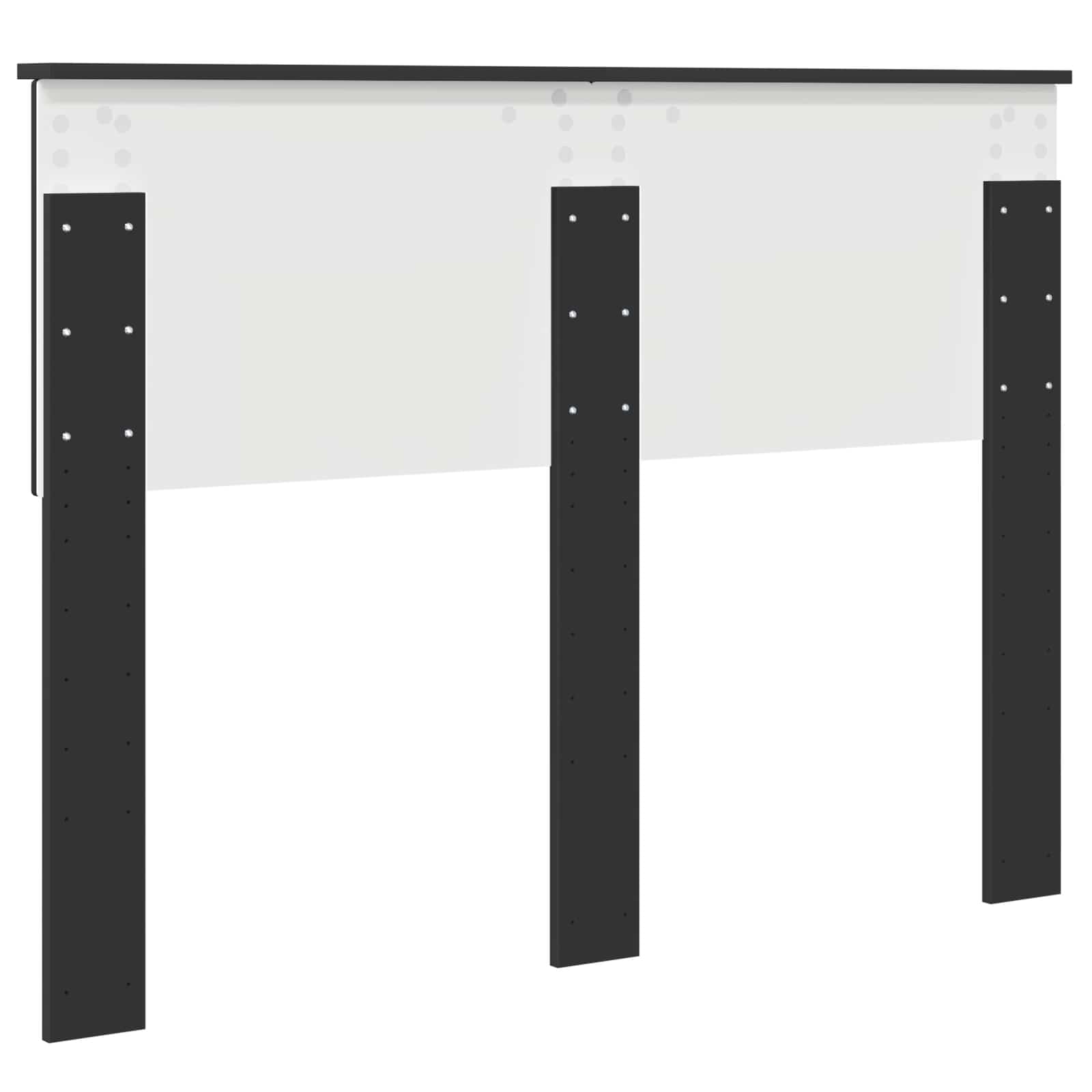 Hoofdbord Zwart Eiken Bewerkt hout is nu te koop bij PeponiXL, paradijselijk wonen!