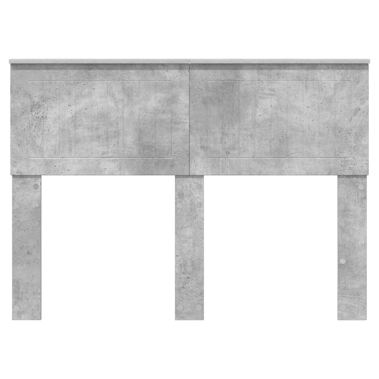 Hoofdbord Beton Grijs Bewerkt hout is nu te koop bij PeponiXL, paradijselijk wonen!