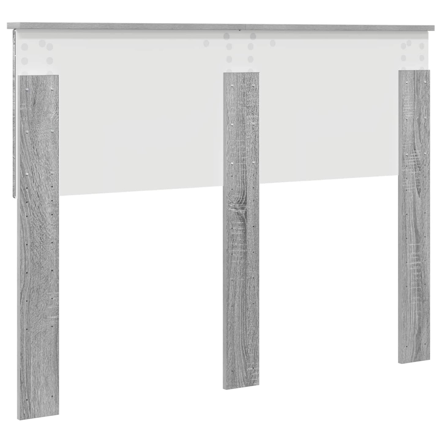 Hoofdbord Grijs Sonoma Bewerkt hout is nu te koop bij PeponiXL, paradijselijk wonen!