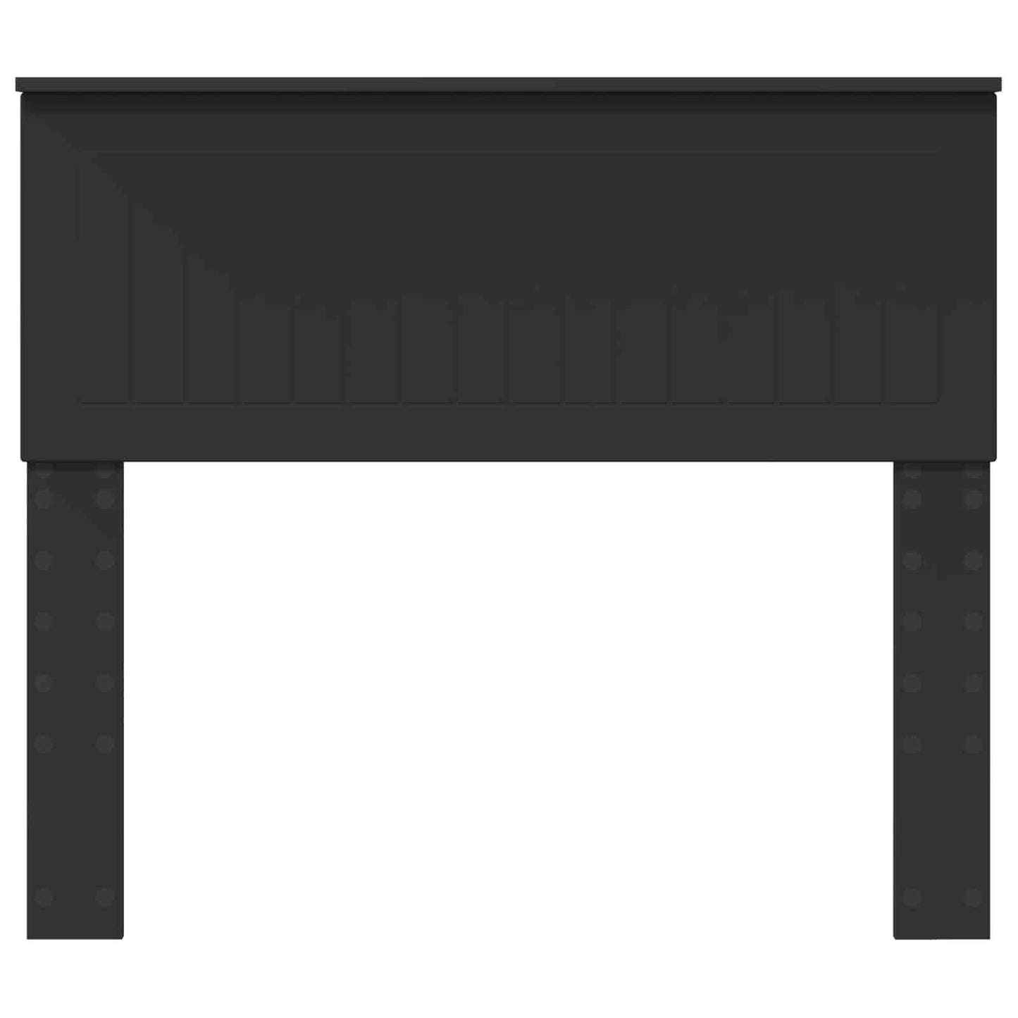 Hoofdbord Zwart Eiken Bewerkt hout is nu te koop bij PeponiXL, paradijselijk wonen!