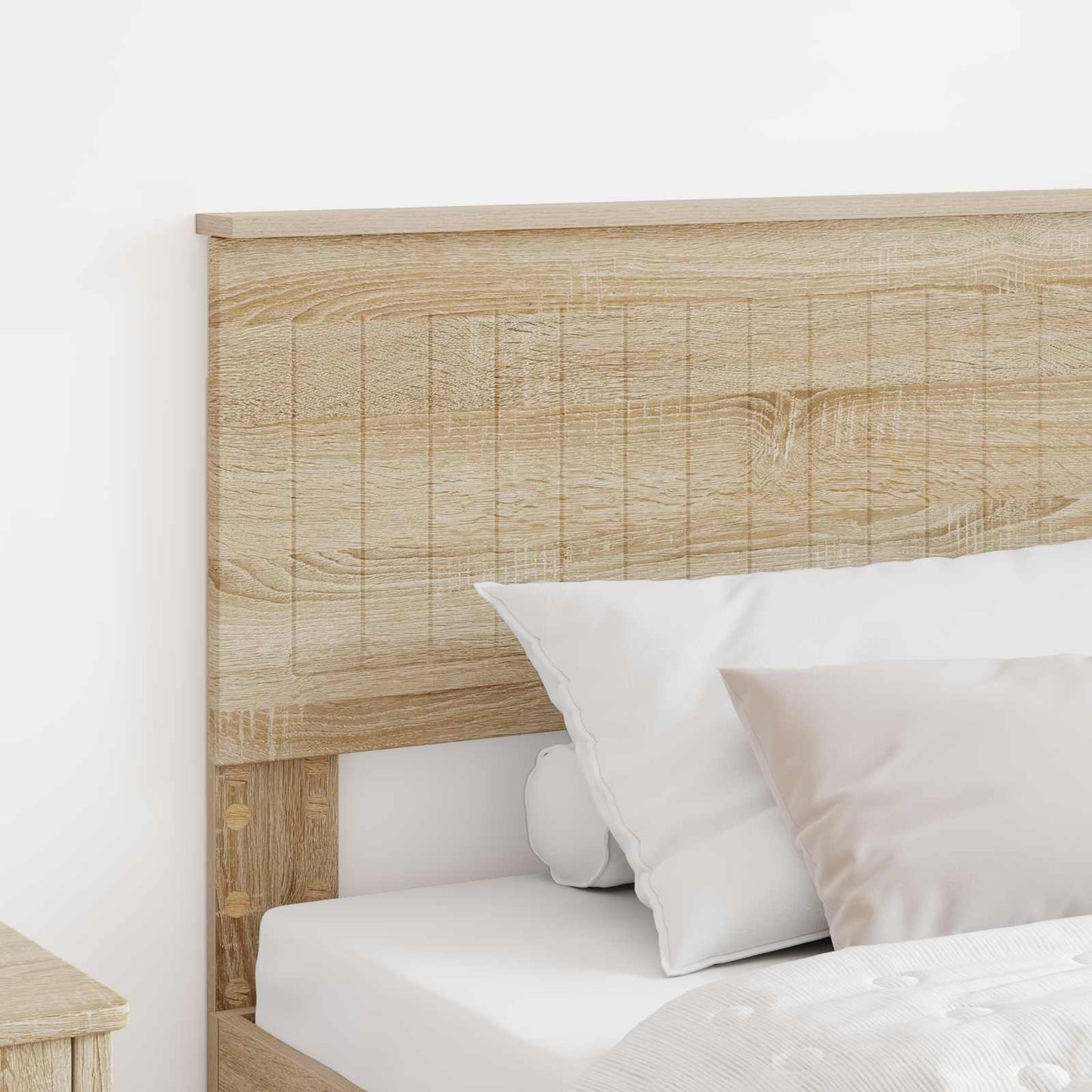 Hoofdbord Sonoma Eiken Bewerkt hout is nu te koop bij PeponiXL, paradijselijk wonen!