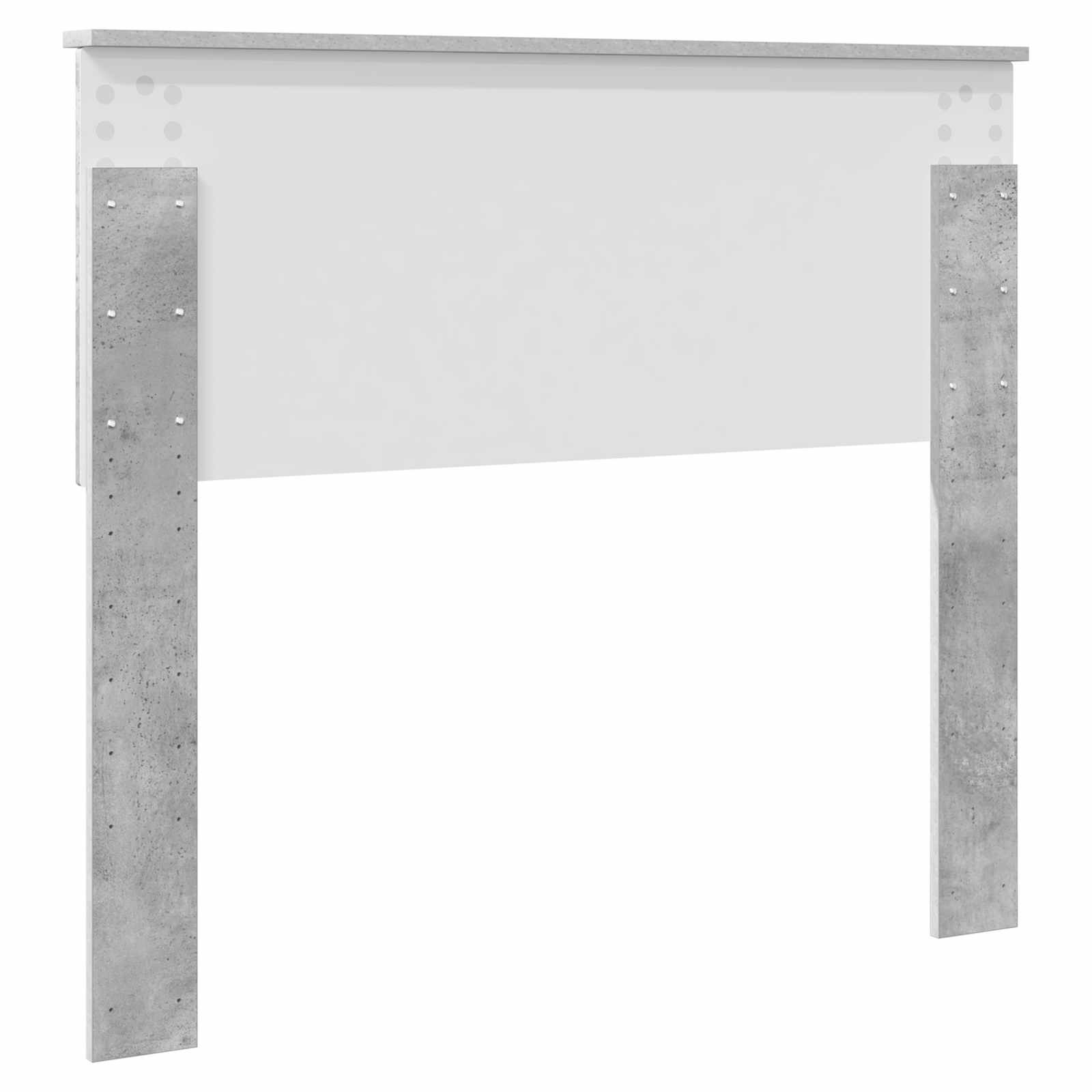 Hoofdbord Beton Grijs Bewerkt hout is nu te koop bij PeponiXL, paradijselijk wonen!