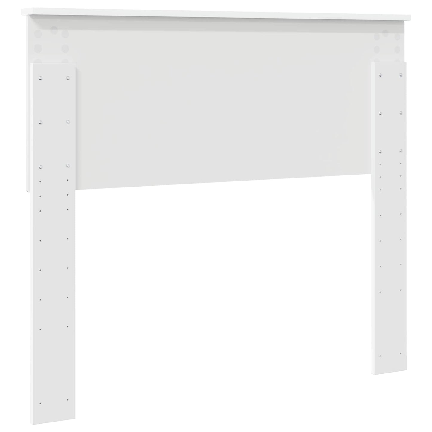 Hoofdbord Glanzend Wit Bewerkt hout is nu te koop bij PeponiXL, paradijselijk wonen!