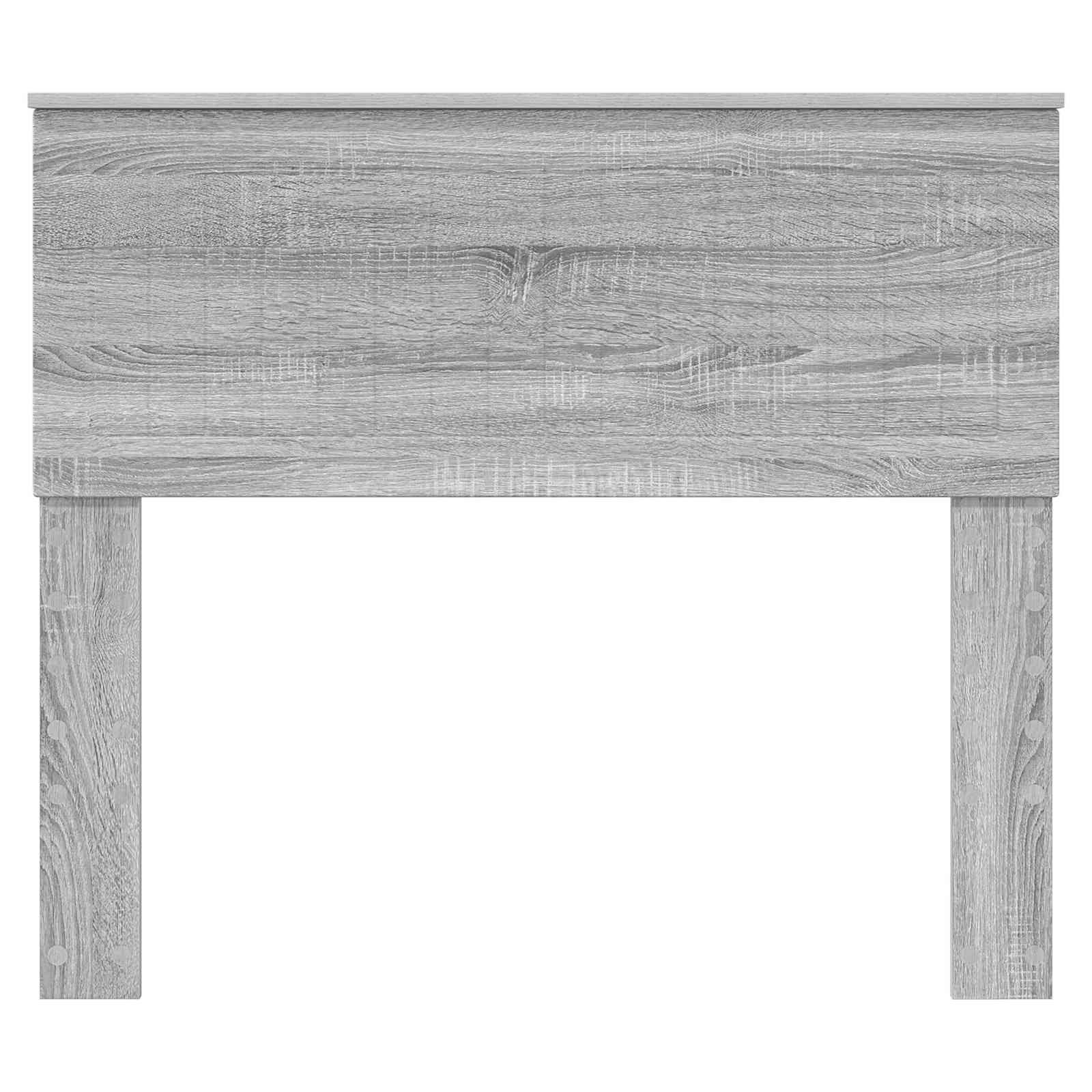 Hoofdbord Grijs Sonoma Bewerkt hout is nu te koop bij PeponiXL, paradijselijk wonen!