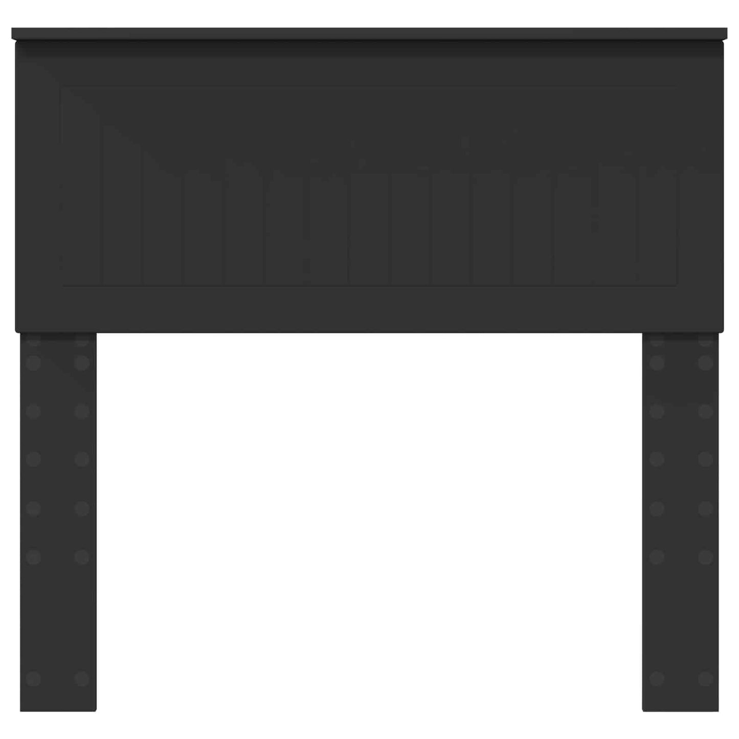 Hoofdbord Zwart Eiken Bewerkt hout is nu te koop bij PeponiXL, paradijselijk wonen!